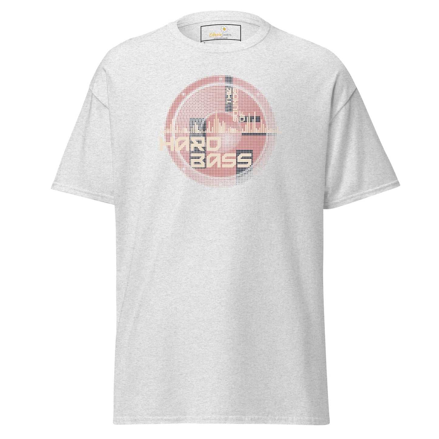 White graphic T-shirt displayed in the T-SHIRT DESIGN TEE for Men and Women sizes S to XL