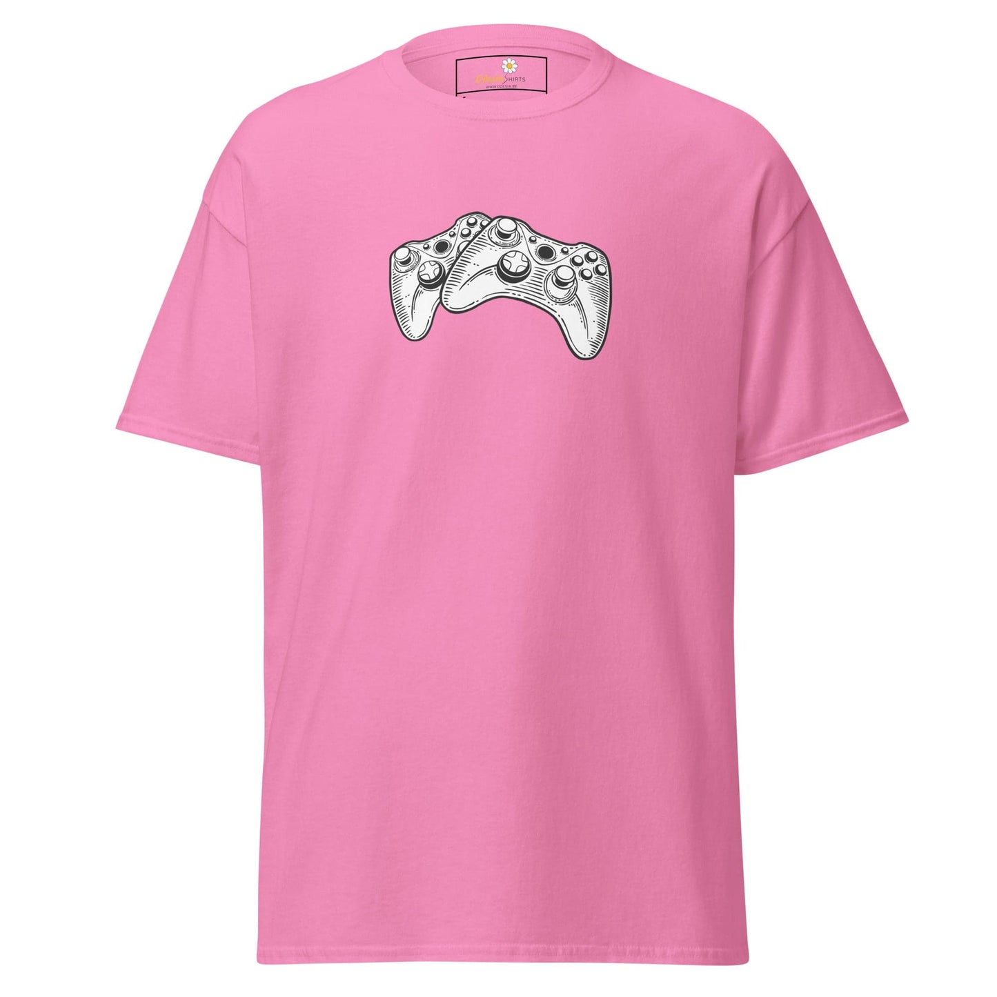 Unisex classic t-shirt - GAMERS CONTROLLERS - REGULAR - Azalea / S