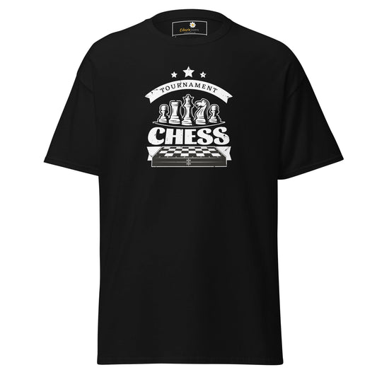 Unisex classic t-shirt - GAMERS CHESS PLAY - REGULAR - Black / S