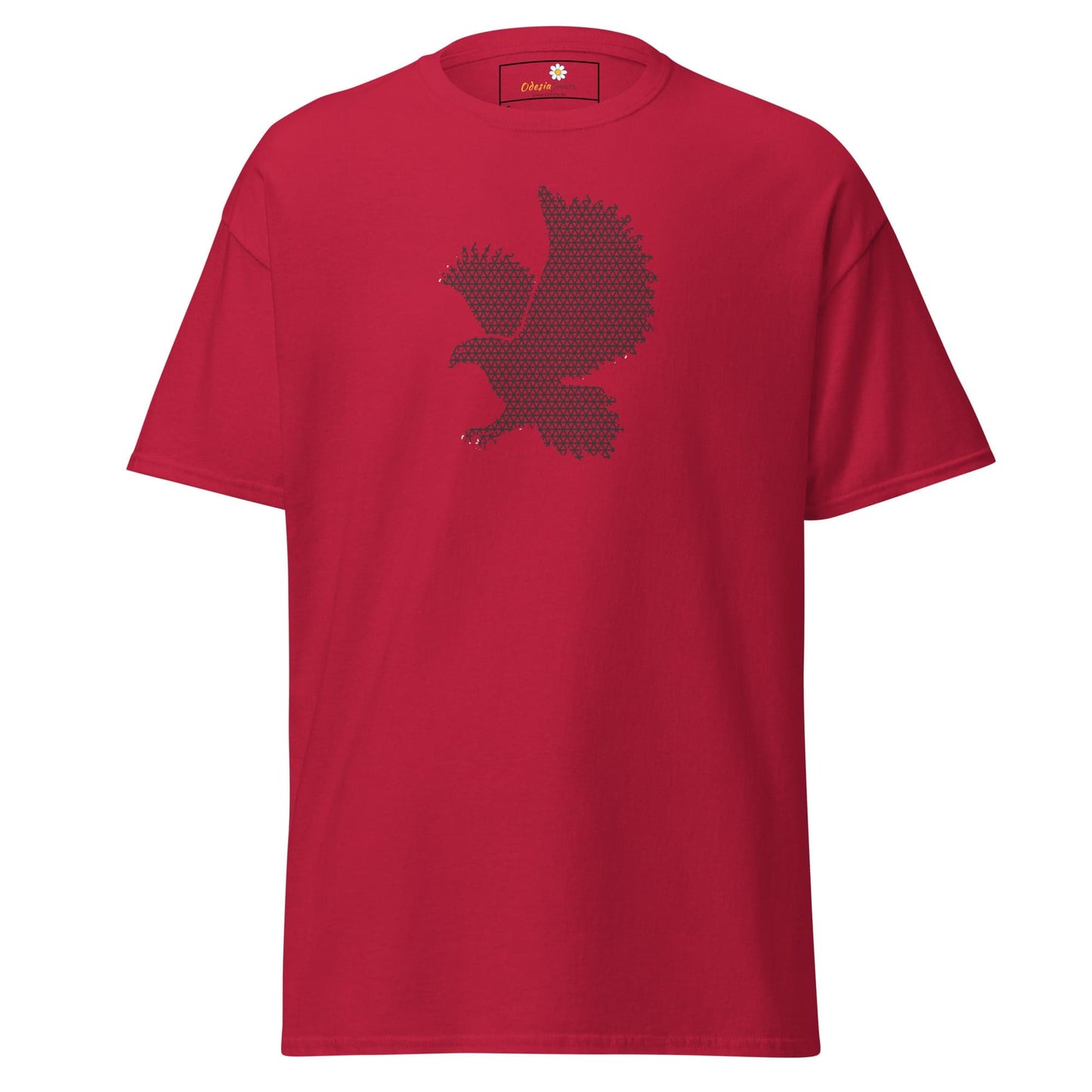 Unisex classic t-shirt - ABSTRACT BIRD - REGULAR - Cardinal / S