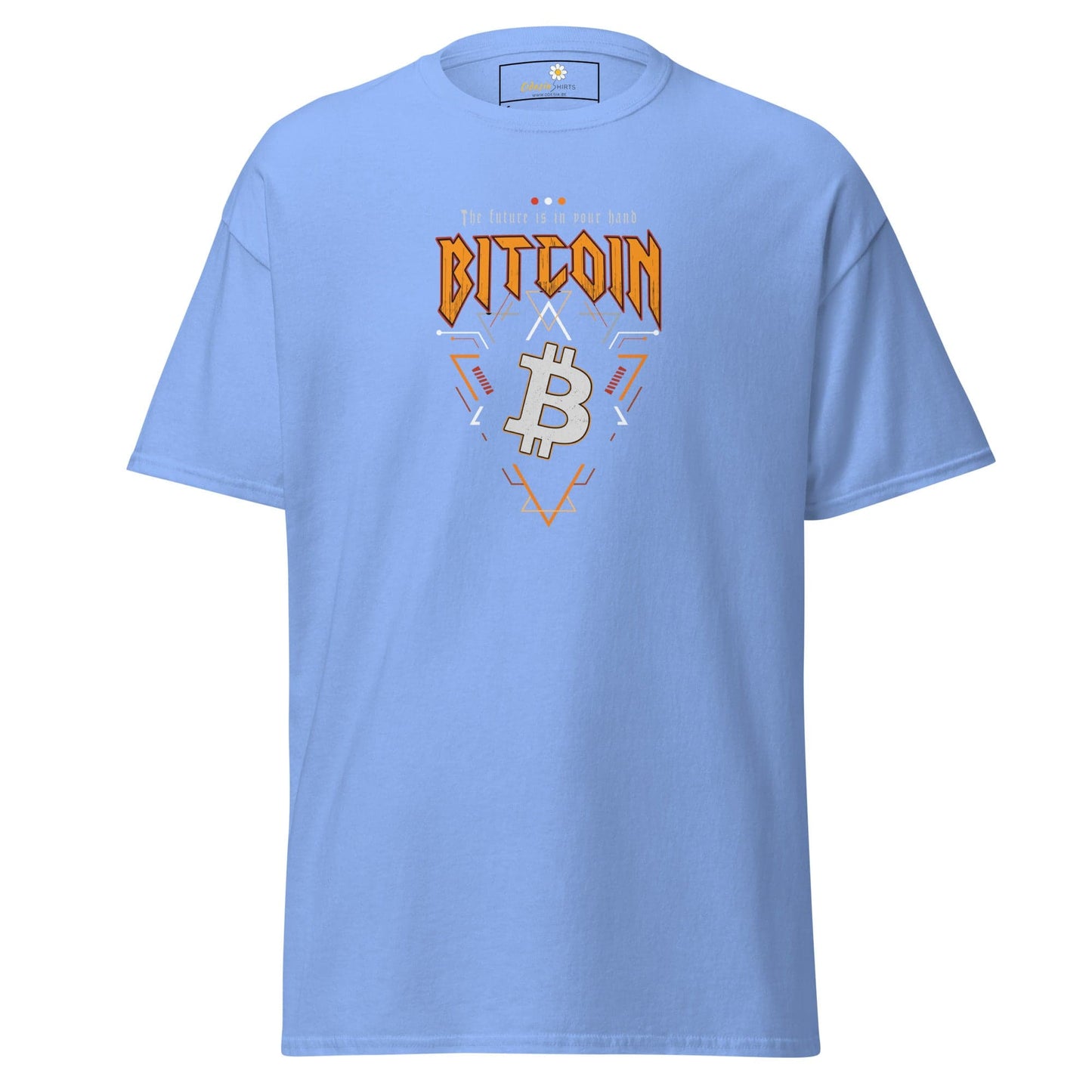 Unisex classic t-shirt - MISC BITCOIN YOUR FUTURE - REGULAR - Carolina Blue / S