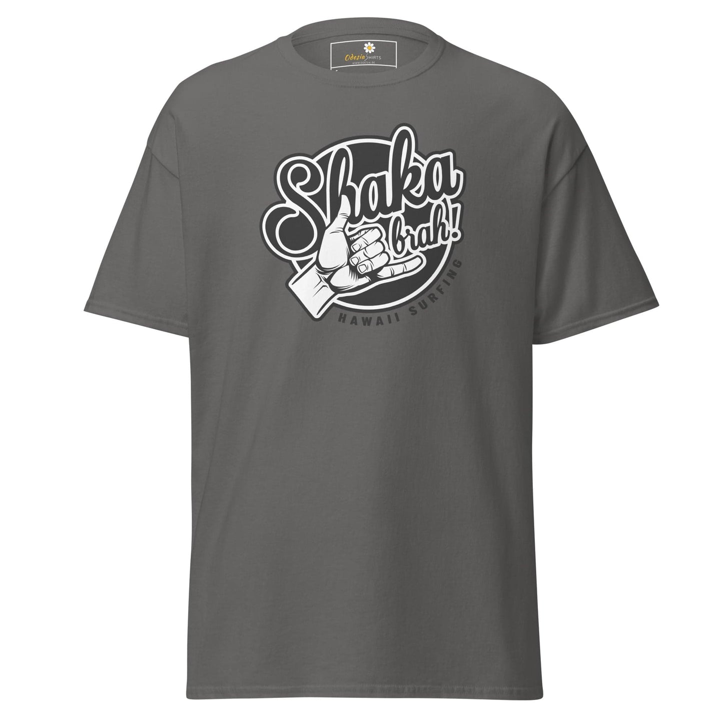 Unisex classic t-shirt - MYSTIC SHAKA BRAH - REGULAR - Charcoal / S