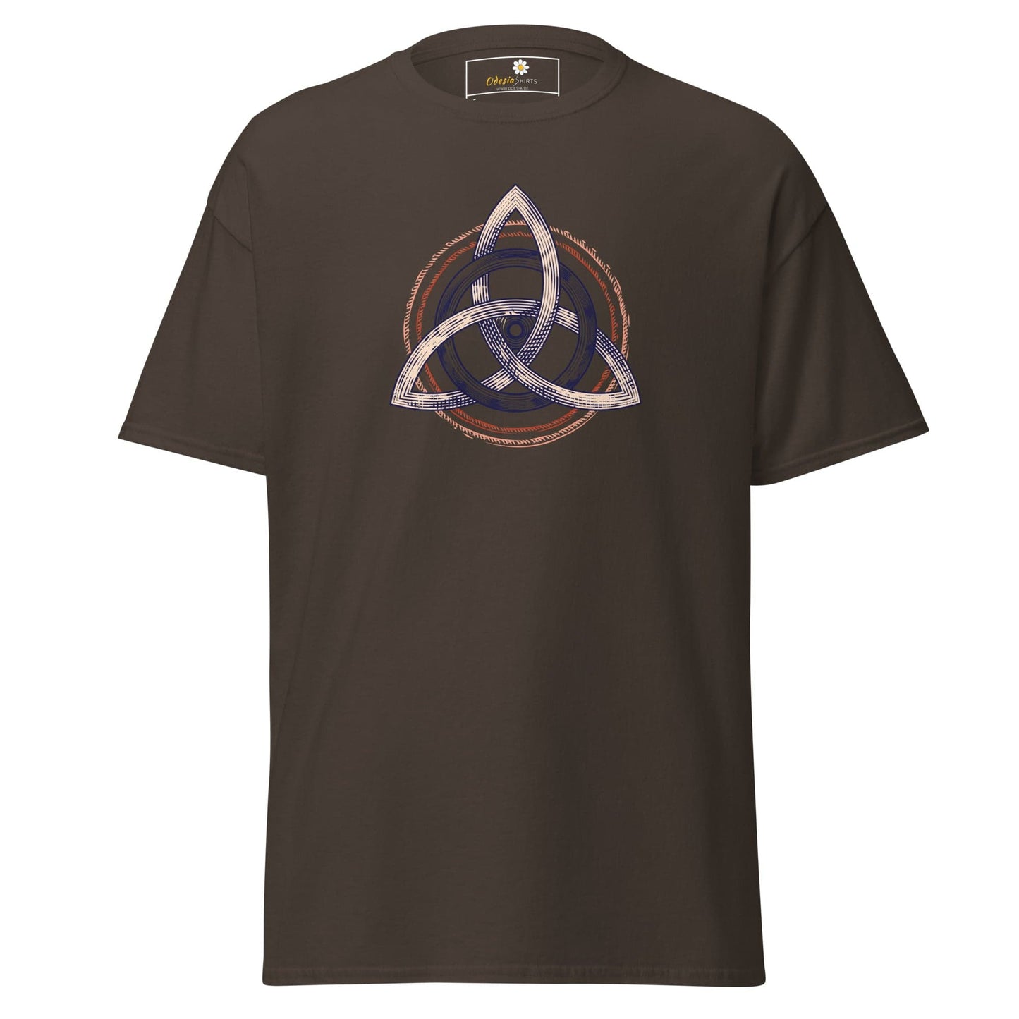 Unisex classic t-shirt - MYSTIC MAGIC SYMBOL - REGULAR - Dark Chocolate / S