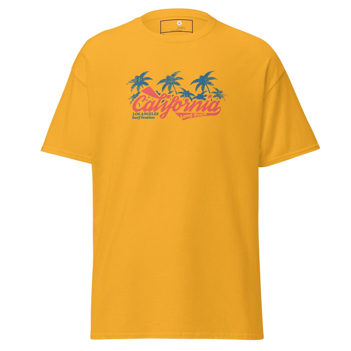 Unisex classic t-shirt - SUMMER CALIFORNIA DREAMS - REGULAR - Gold / S
