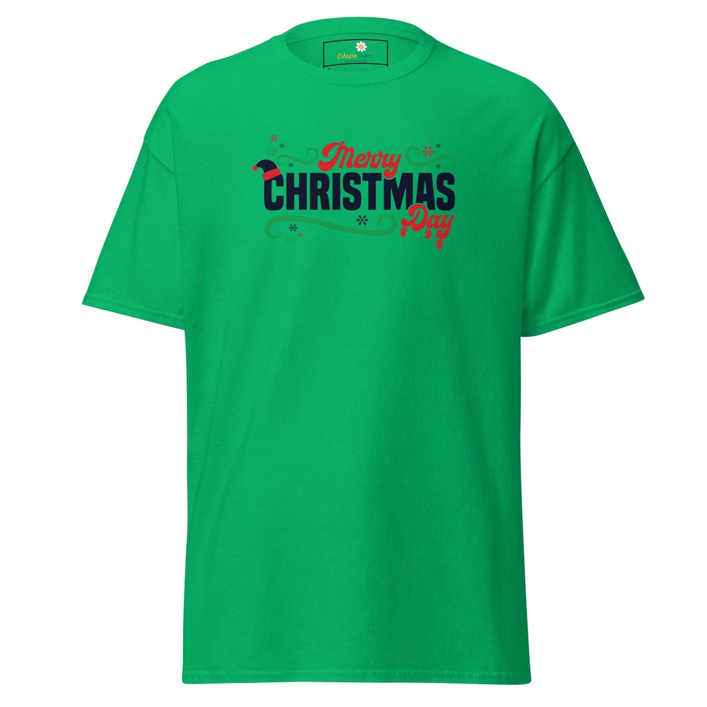 Unisex classic t-shirt - SEASONAL MERRY CHRISTMAS - REGULAR - Irish Green / S