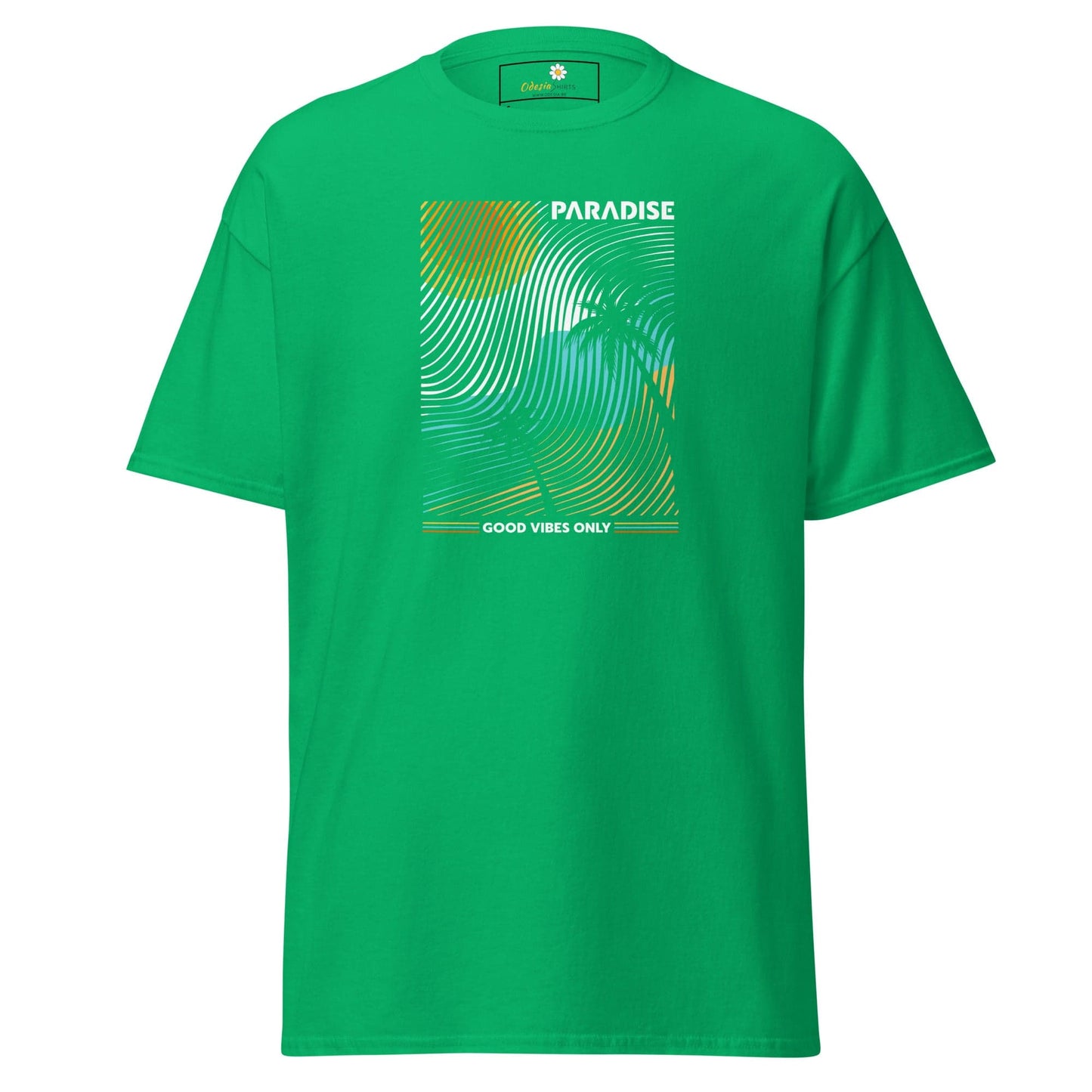 Unisex classic t-shirt - SUMMER PARADISE COLORFULL - REGULAR - Irish Green / S