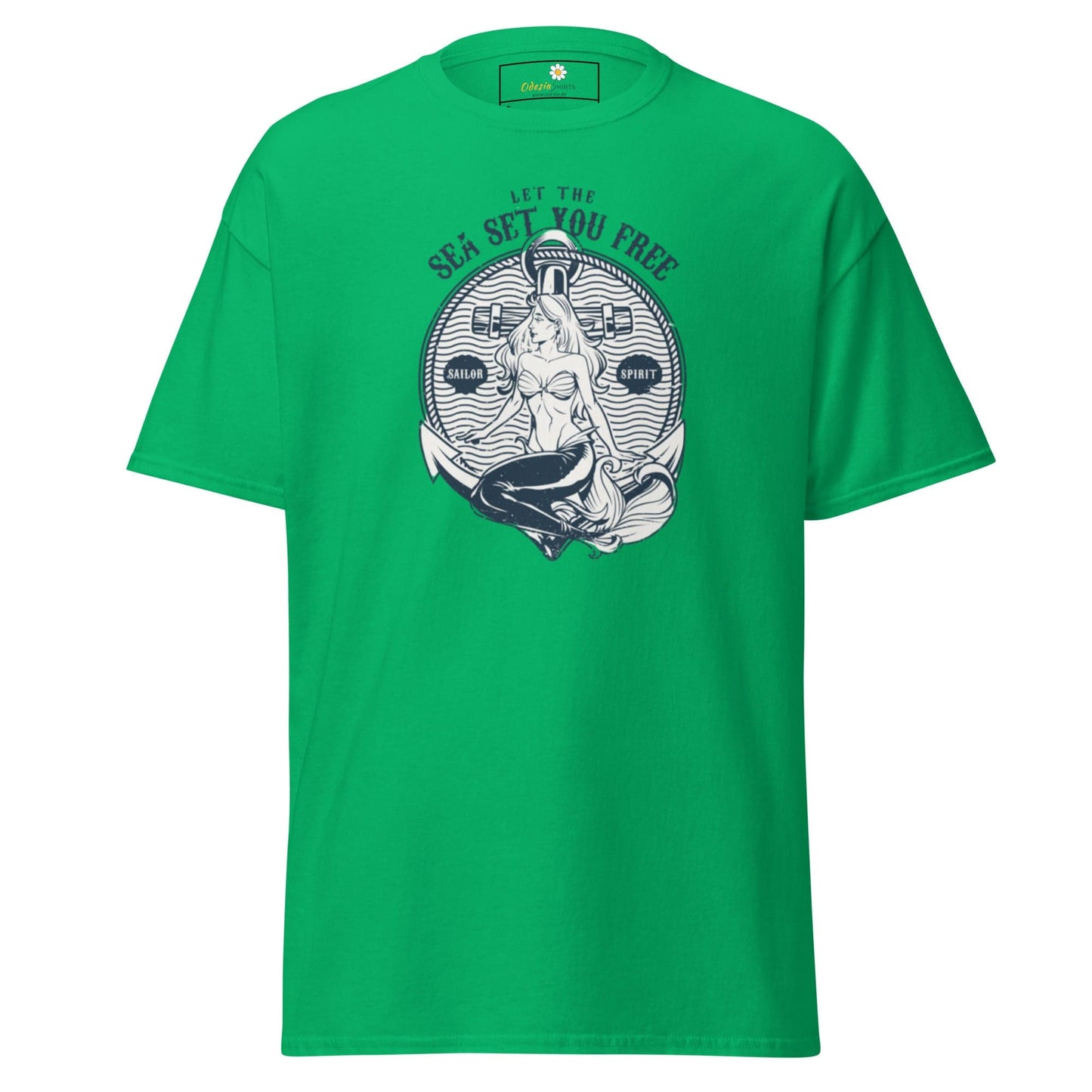 Unisex classic t-shirt - MYSTIC MERMAID SEA SET YOU FREE - REGULAR - Irish Green / S