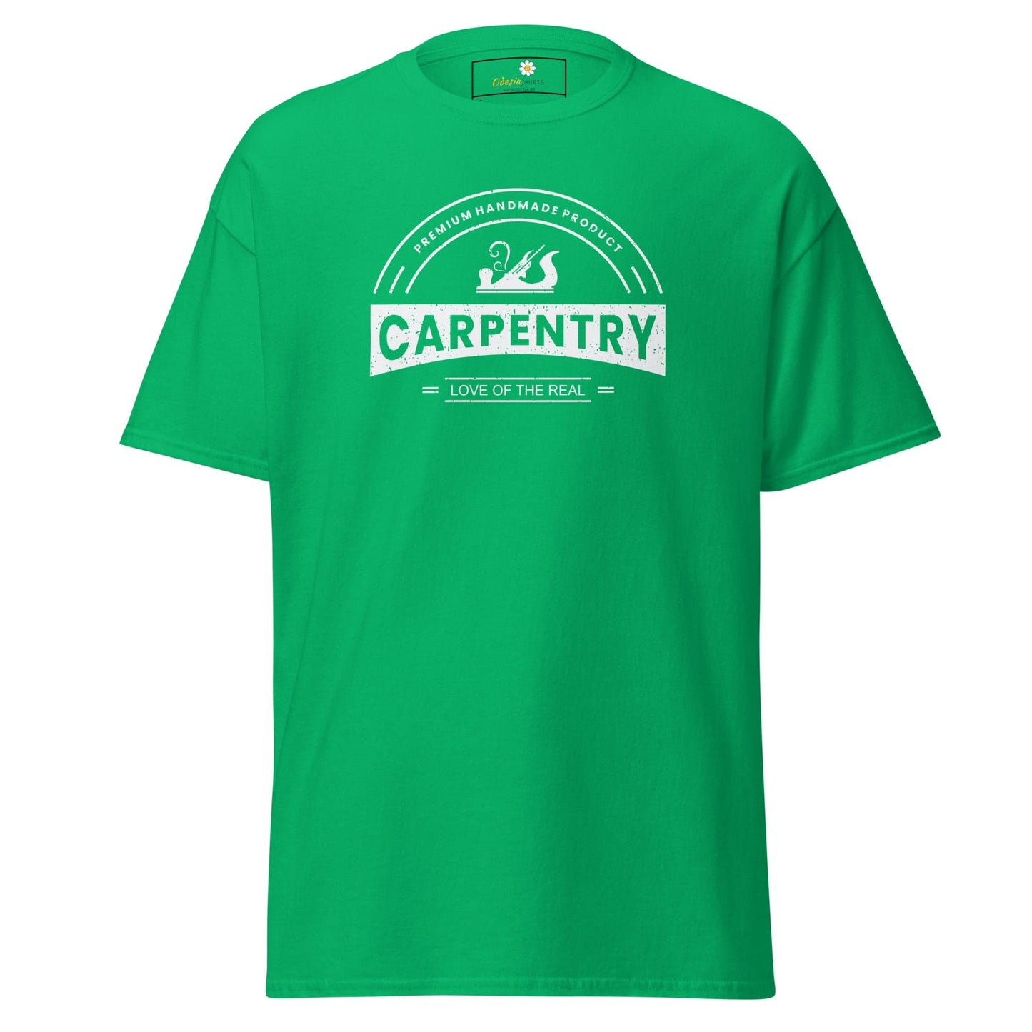 Unisex classic t-shirt - SKILLS CARPENTRY DREAM - REGULAR - Irish Green / S