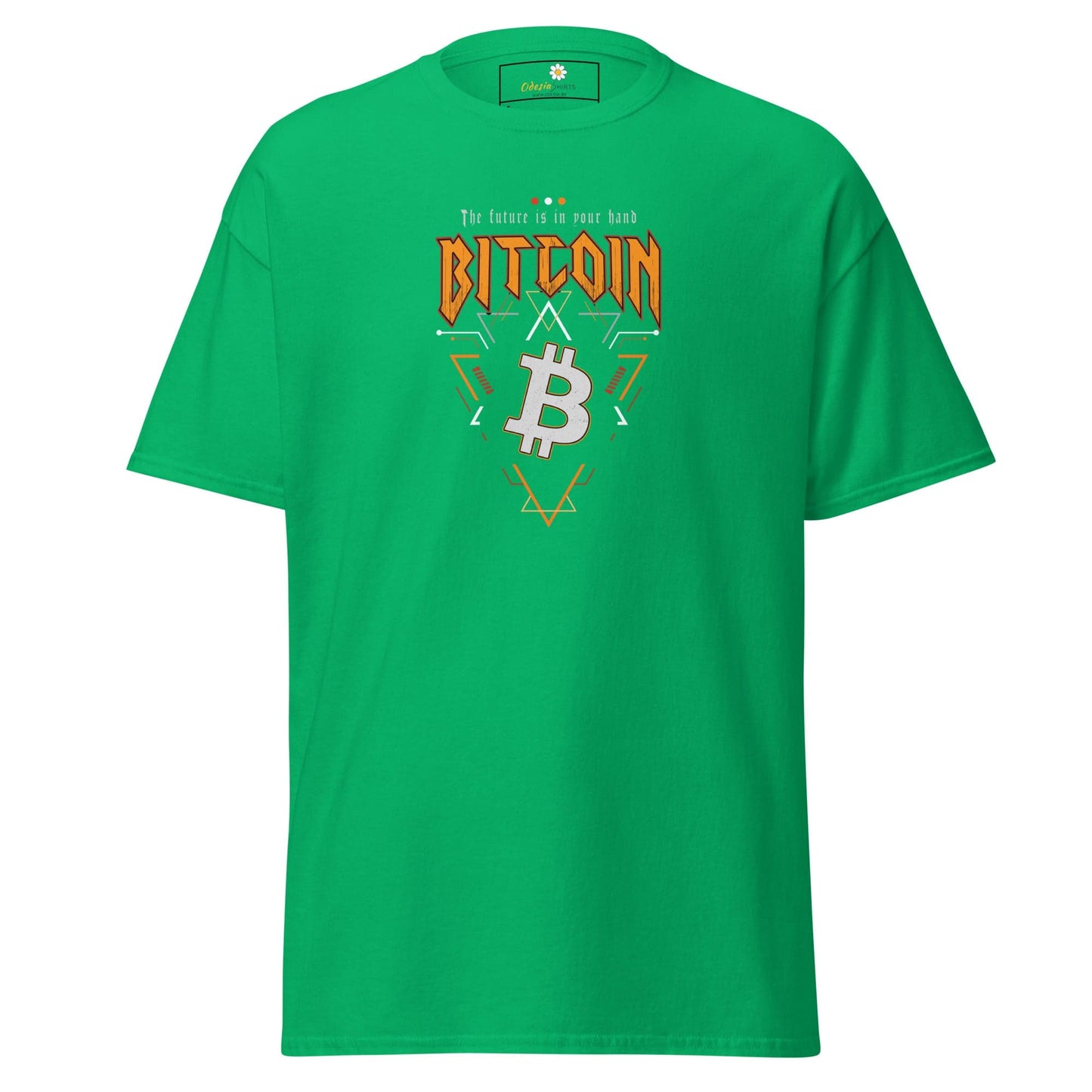Unisex classic t-shirt - MISC BITCOIN YOUR FUTURE - REGULAR - Irish Green / S