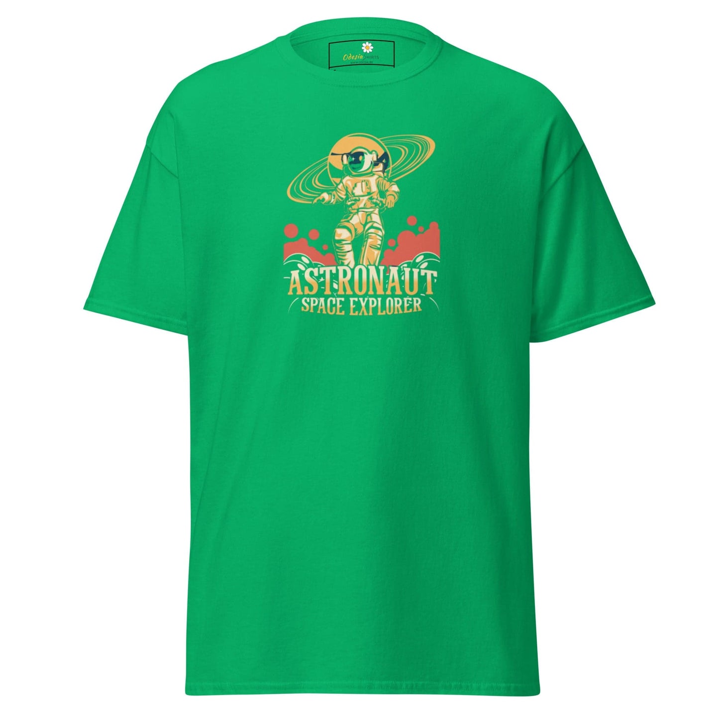 Unisex classic t-shirt - ASTRONAUT SPACE EXPLORER - REGULAR - Irish Green / S