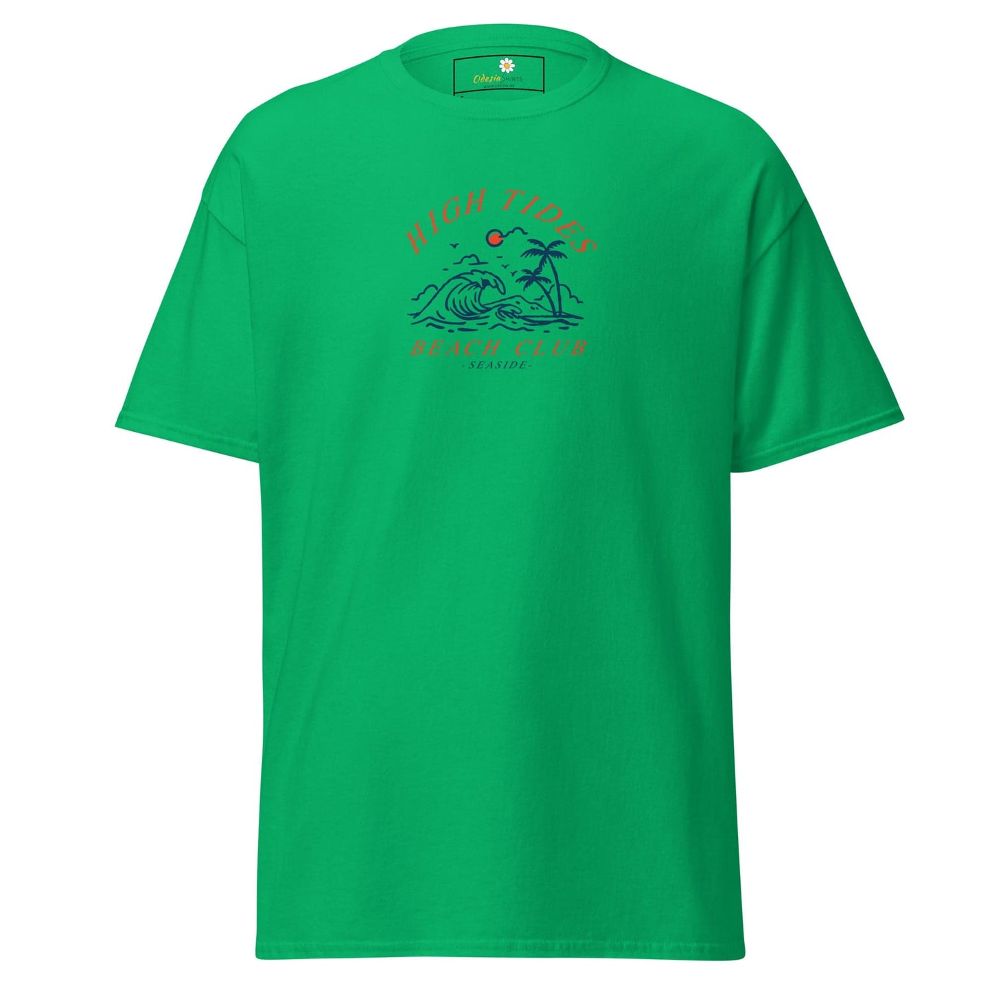 Unisex classic t-shirt - SUMMER HIGH TIDES BEACH CLUB - REGULAR - Irish Green / S
