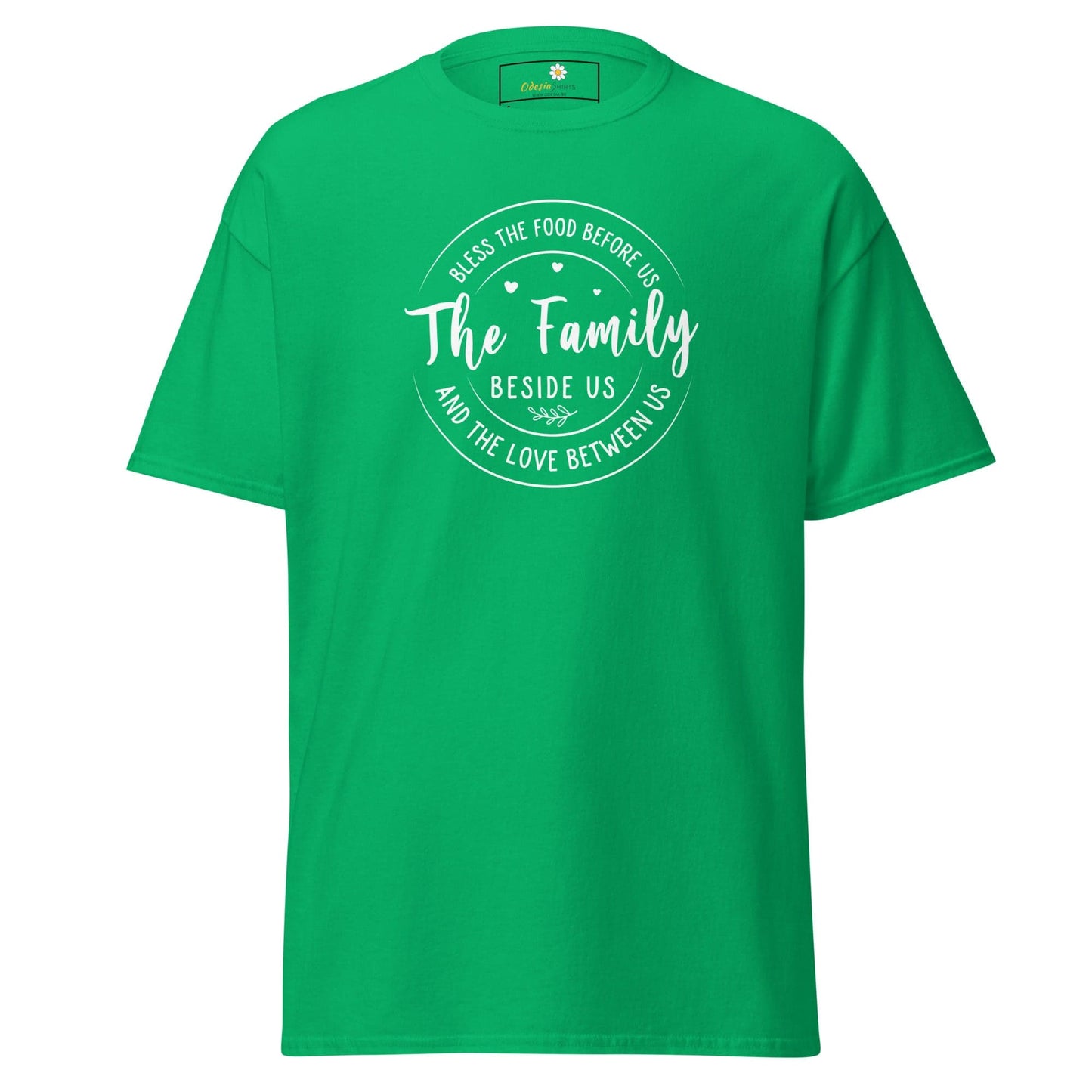 Unisex classic t-shirt - SPIRITUAL BLESS THE FAMILY - REGULAR - Irish Green / S