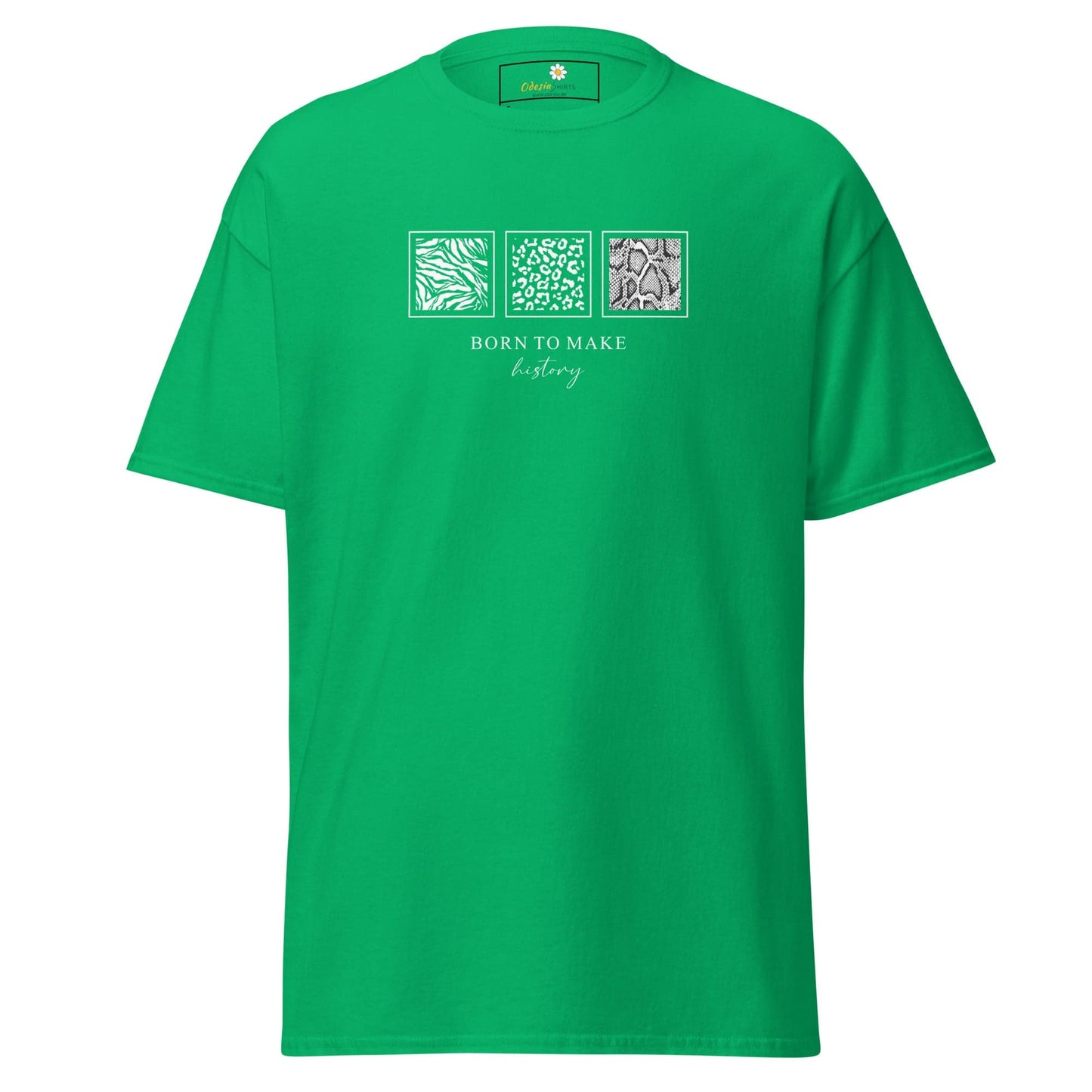 Unisex classic t-shirt - MISC BORN TO MAKE HISTORY - Irish Green / S