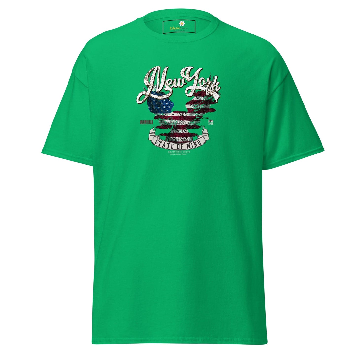 Unisex classic t-shirt - COUNTRY NEW YORK STATE OF MIND - REGULAR - Irish Green / S