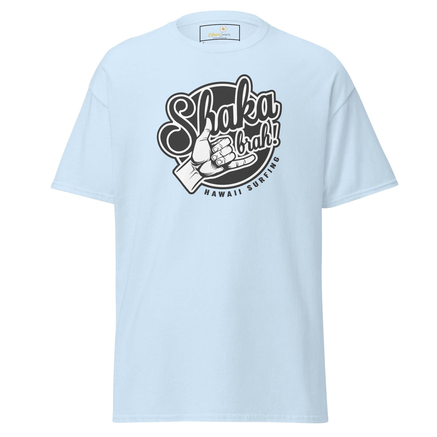 Unisex classic t-shirt - MYSTIC SHAKA BRAH - REGULAR - Light Blue / S