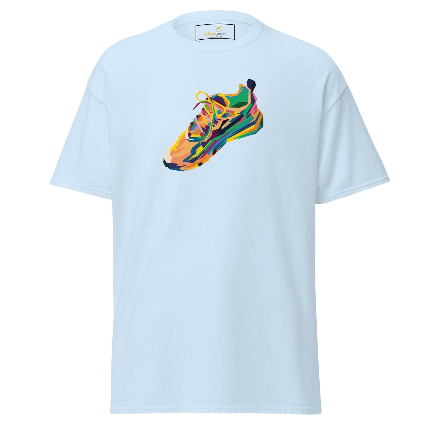 Unisex classic t-shirt - MISC SNEAKER SHOE - REGULAR - Light Blue / S