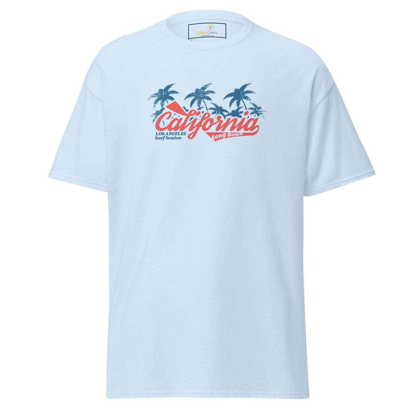 Unisex classic t-shirt - SUMMER CALIFORNIA DREAMS - REGULAR - Light Blue / S