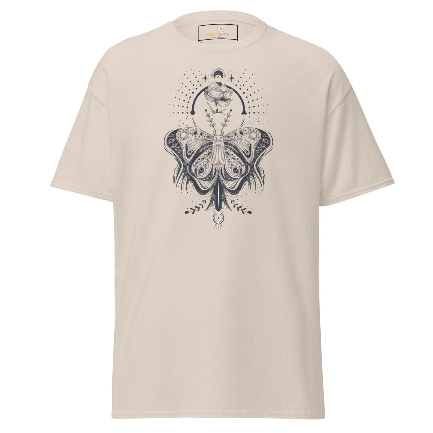 Unisex classic t-shirt - MYSTIC BUTTERFLY - REGULAR - Natural / S