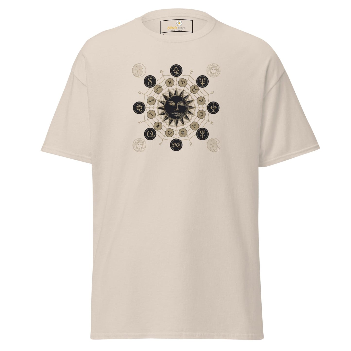 Unisex classic t-shirt - MYSTIC SUN MAGIC - REGULAR - Natural / S