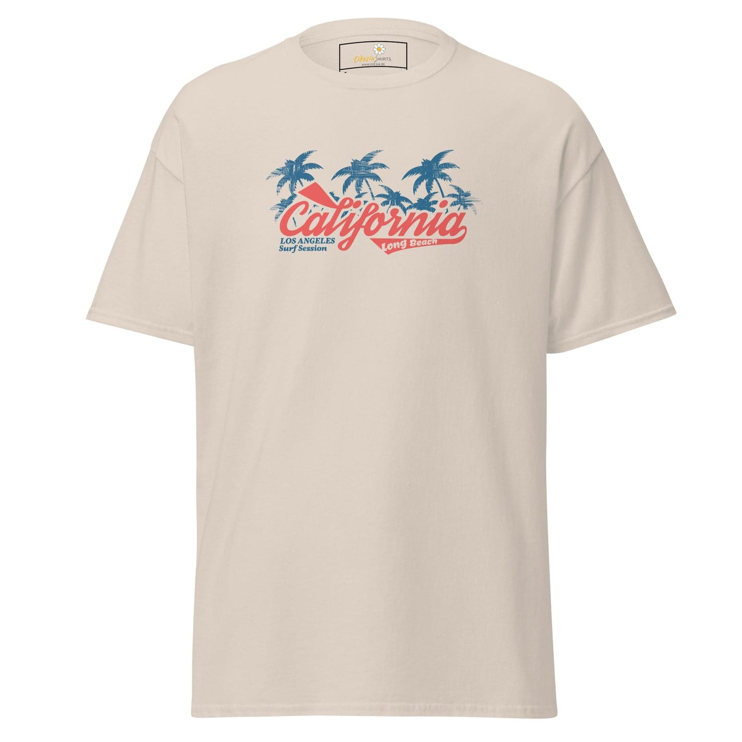 Unisex classic t-shirt - SUMMER CALIFORNIA DREAMS - REGULAR - Natural / S