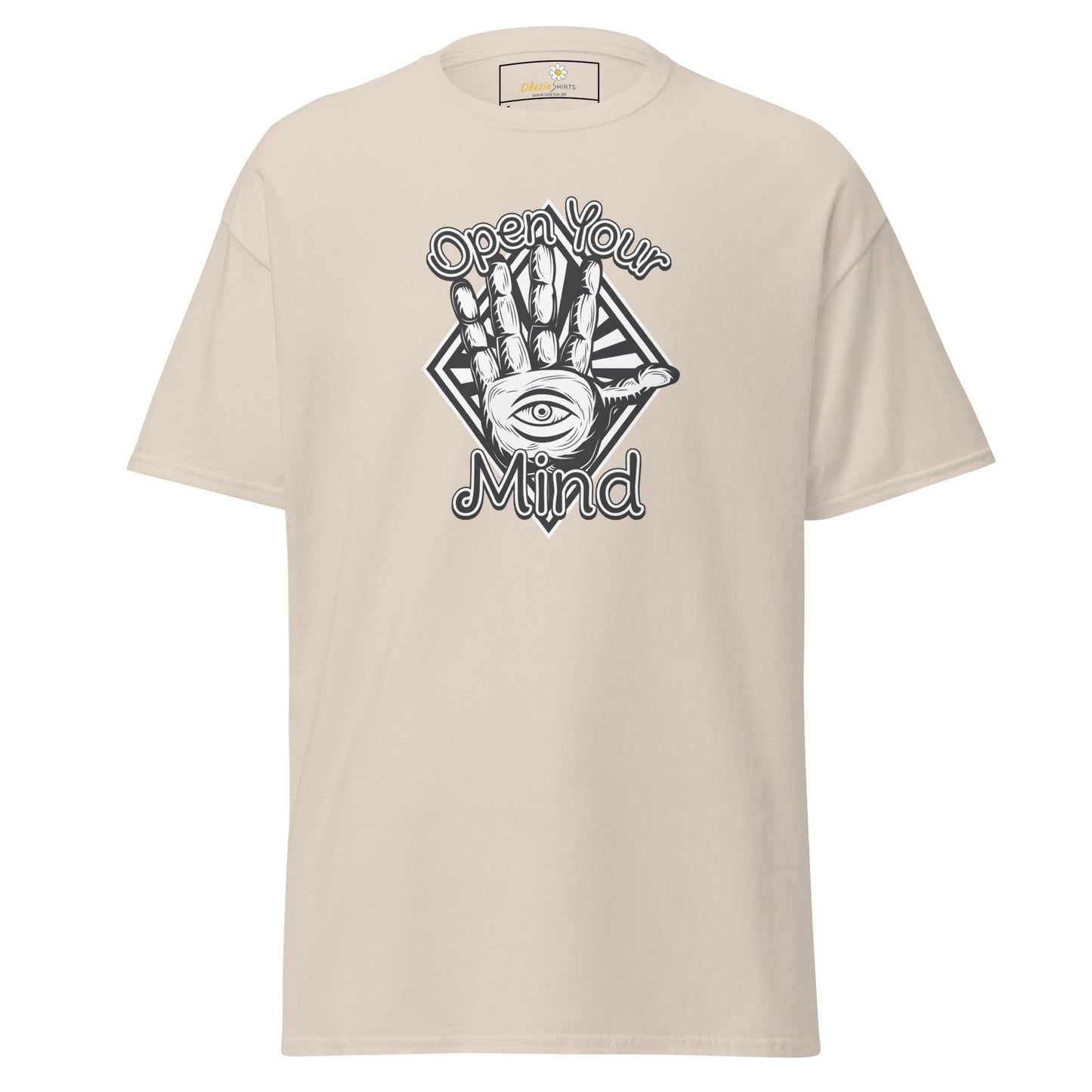 Unisex classic t-shirt - MYSTIC OPEN YOUR MIND - REGULAR - Natural / S