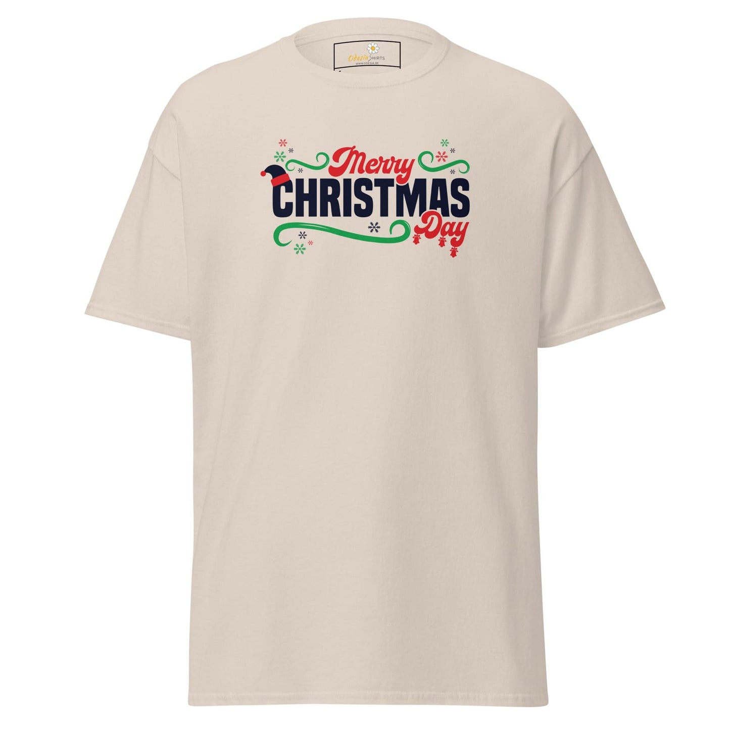 Unisex classic t-shirt - SEASONAL MERRY CHRISTMAS - REGULAR - Natural / S