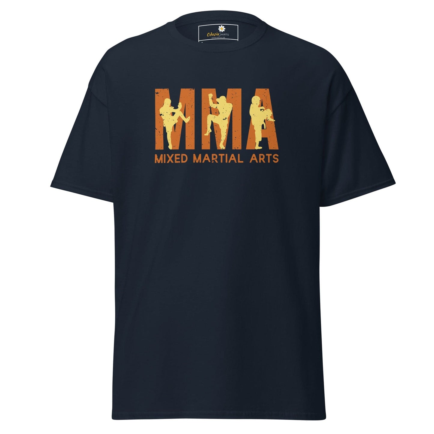 Unisex classic t-shirt - SPORT MMA MIXED MARTIAL - REGULAR - Navy / S
