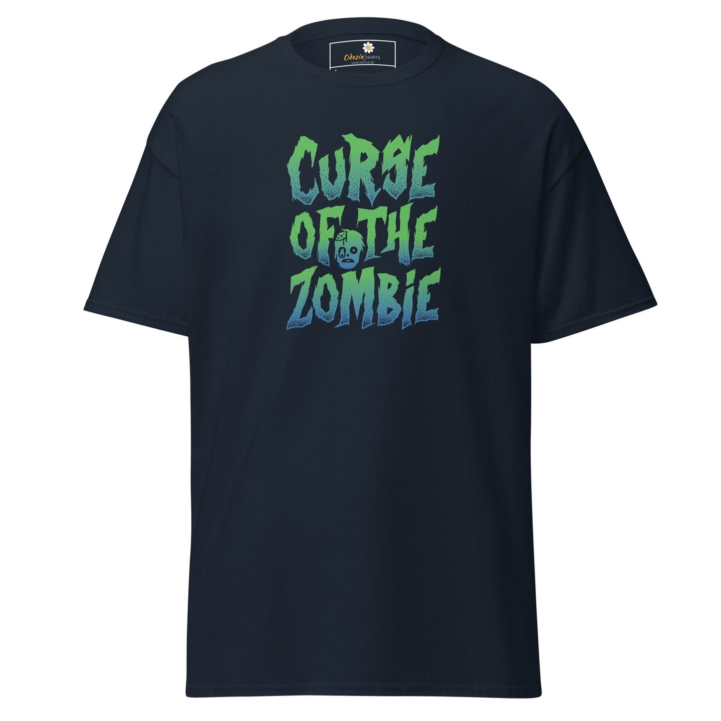 Unisex classic t-shirt - SPOOKIE CURSE OF THE ZOMBIE - REGULAR - Navy / S