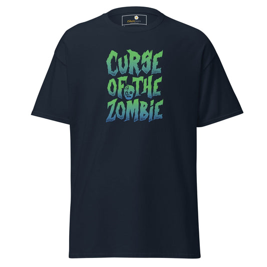 Unisex classic t-shirt - SPOOKIE CURSE OF THE ZOMBIE - REGULAR - Navy / S