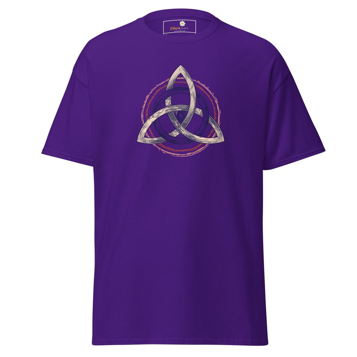 Unisex classic t-shirt - MYSTIC MAGIC SYMBOL - REGULAR - Purple / S