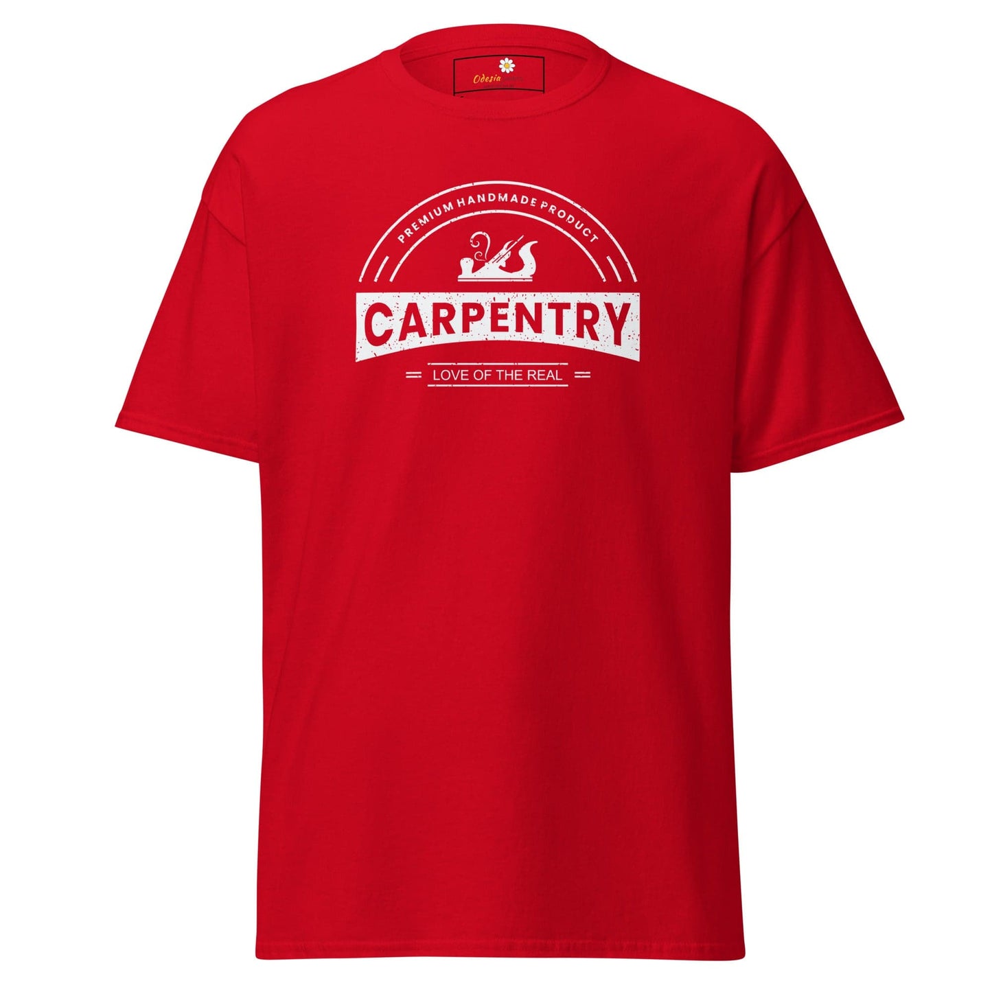 Unisex classic t-shirt - SKILLS CARPENTRY DREAM - REGULAR - Red / S