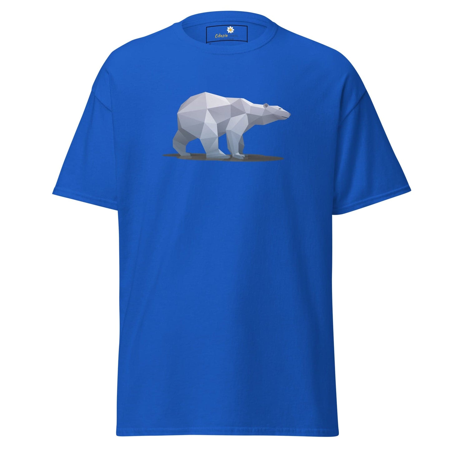 Unisex classic t-shirt - WILD LIFE ICE BEAR - REGULAR - Royal / S