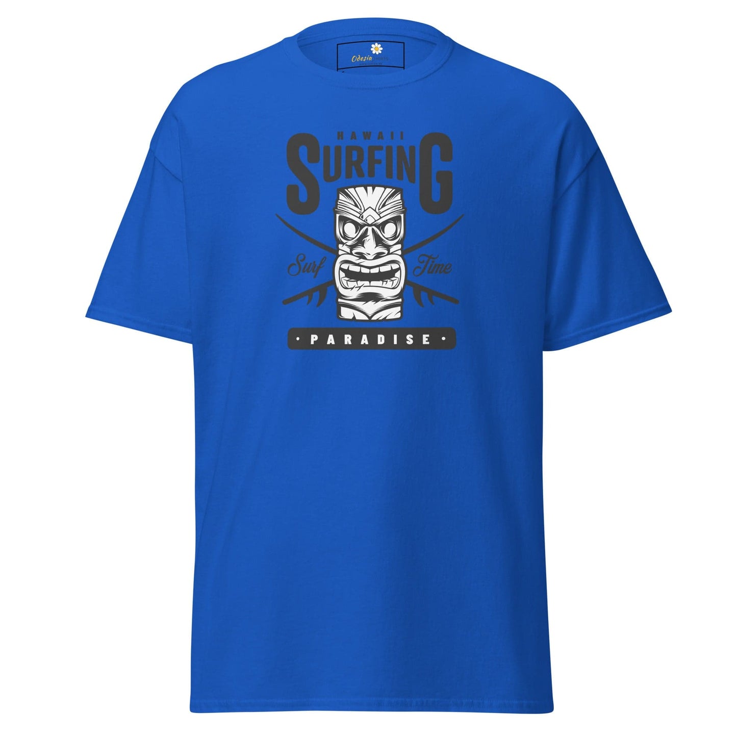 Unisex classic t-shirt - SUMMER HAWAI SURFING PARADISE - REGULAR - Royal / S