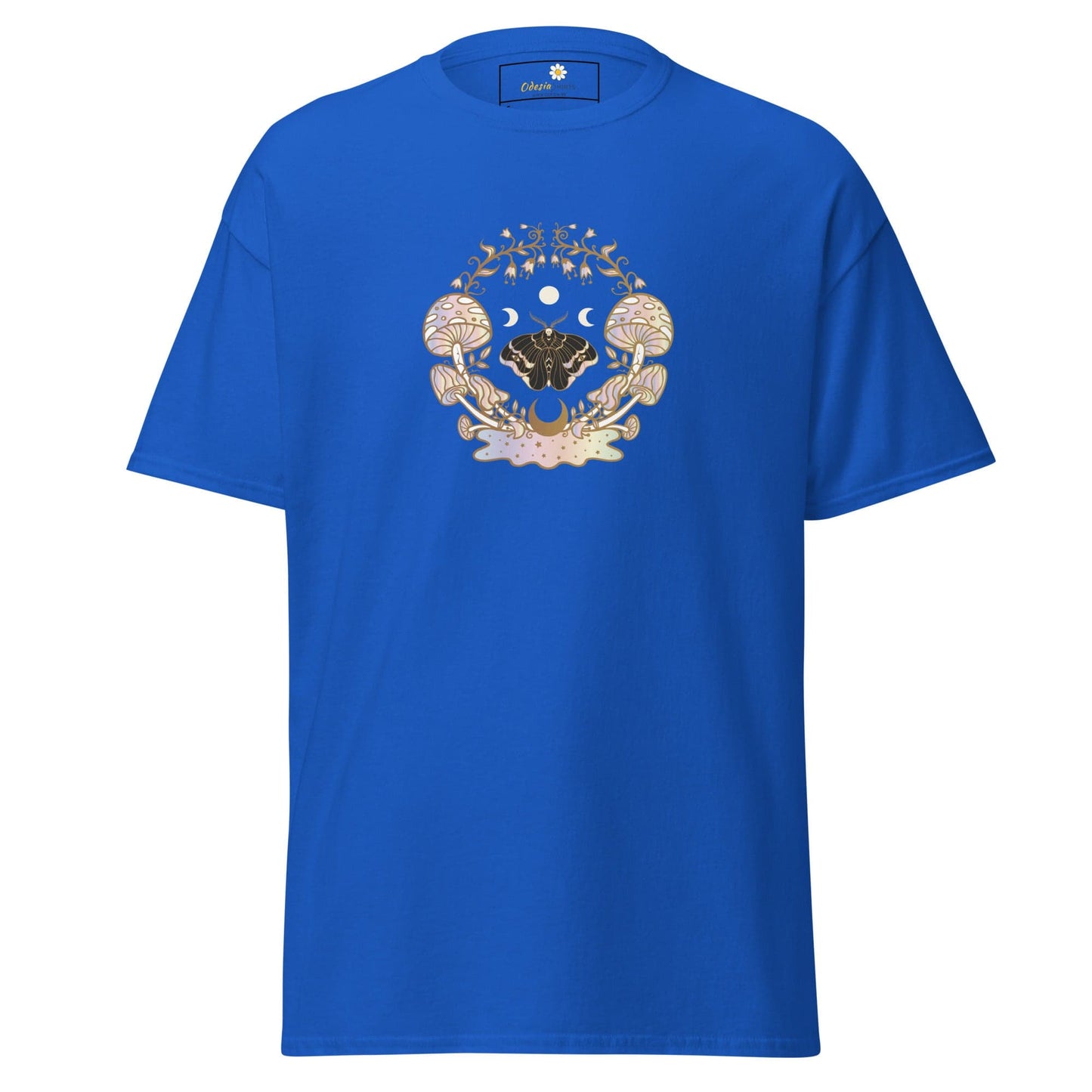 Unisex classic t-shirt - MYSTIC MAGIC MUSHROOMS - REGULAR - Royal / S