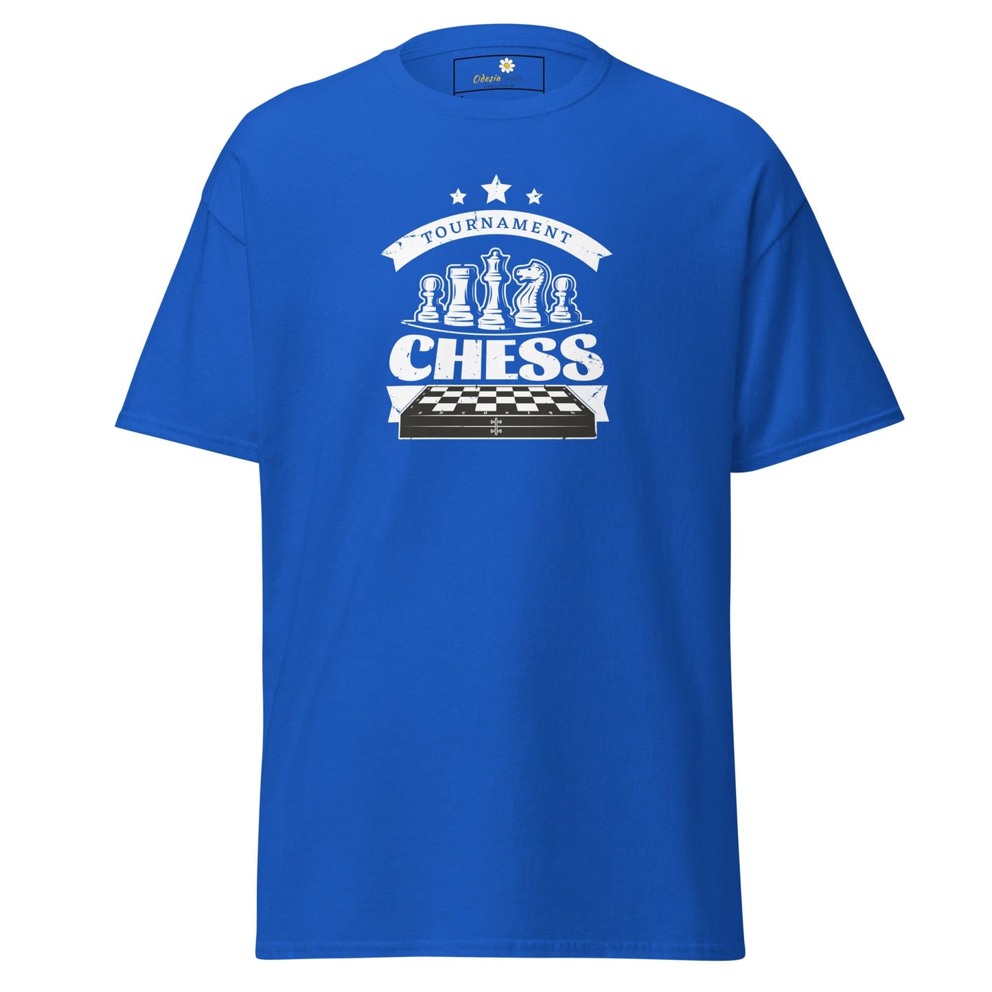 Unisex classic t-shirt - GAMERS CHESS PLAY - REGULAR - Royal / S