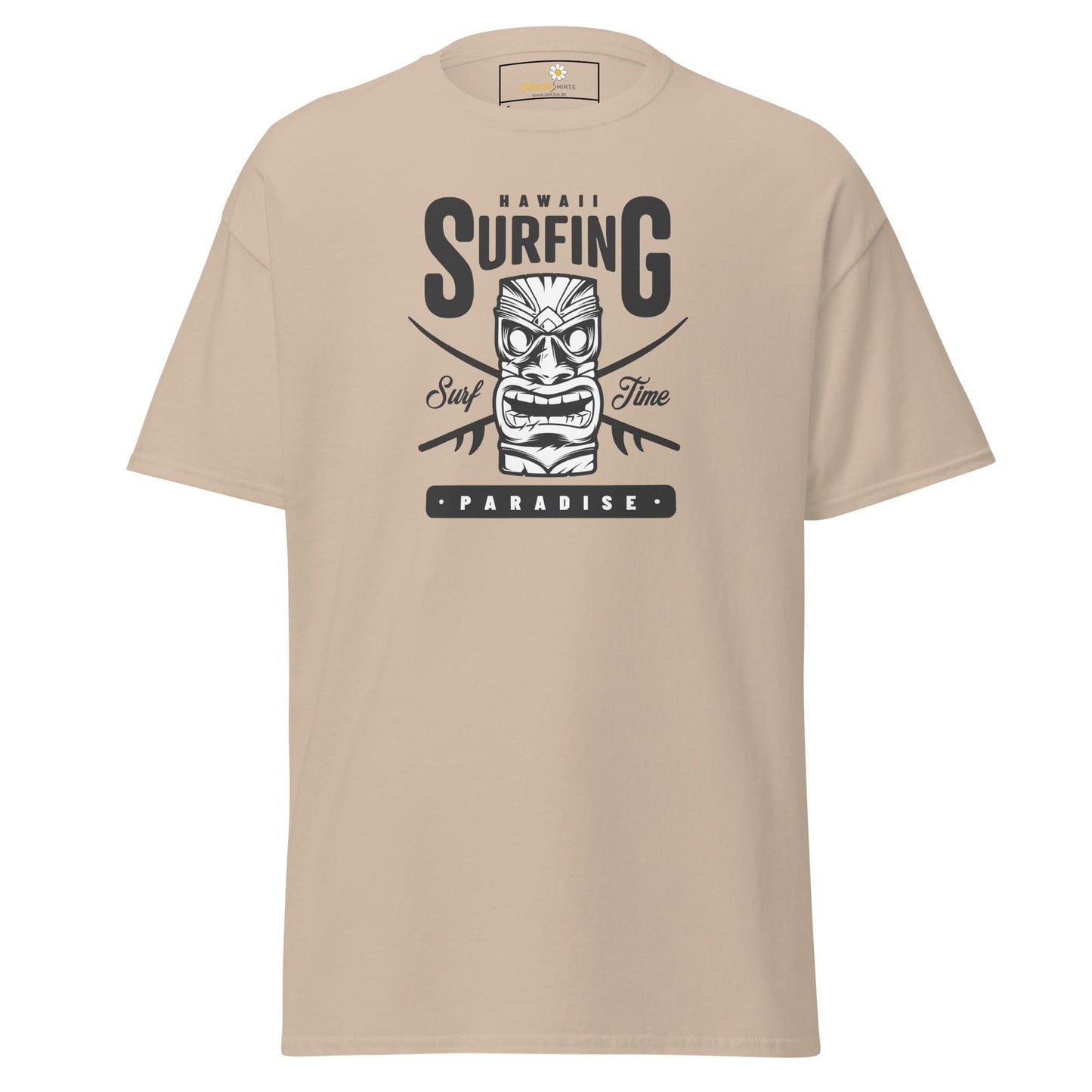 Unisex classic t-shirt - SUMMER HAWAI SURFING PARADISE - REGULAR - Sand / S