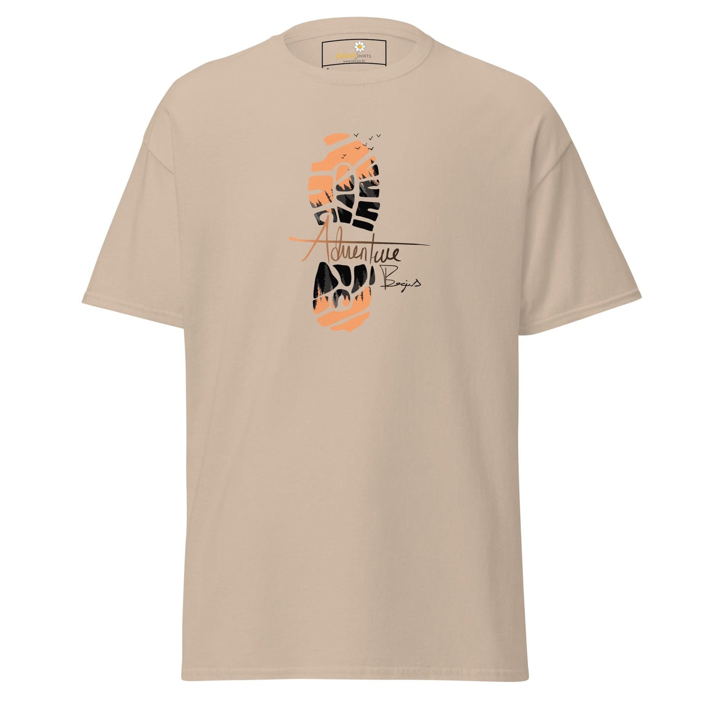Unisex classic t-shirt - MISC FOOTSTEP - REGULAR - Sand / S