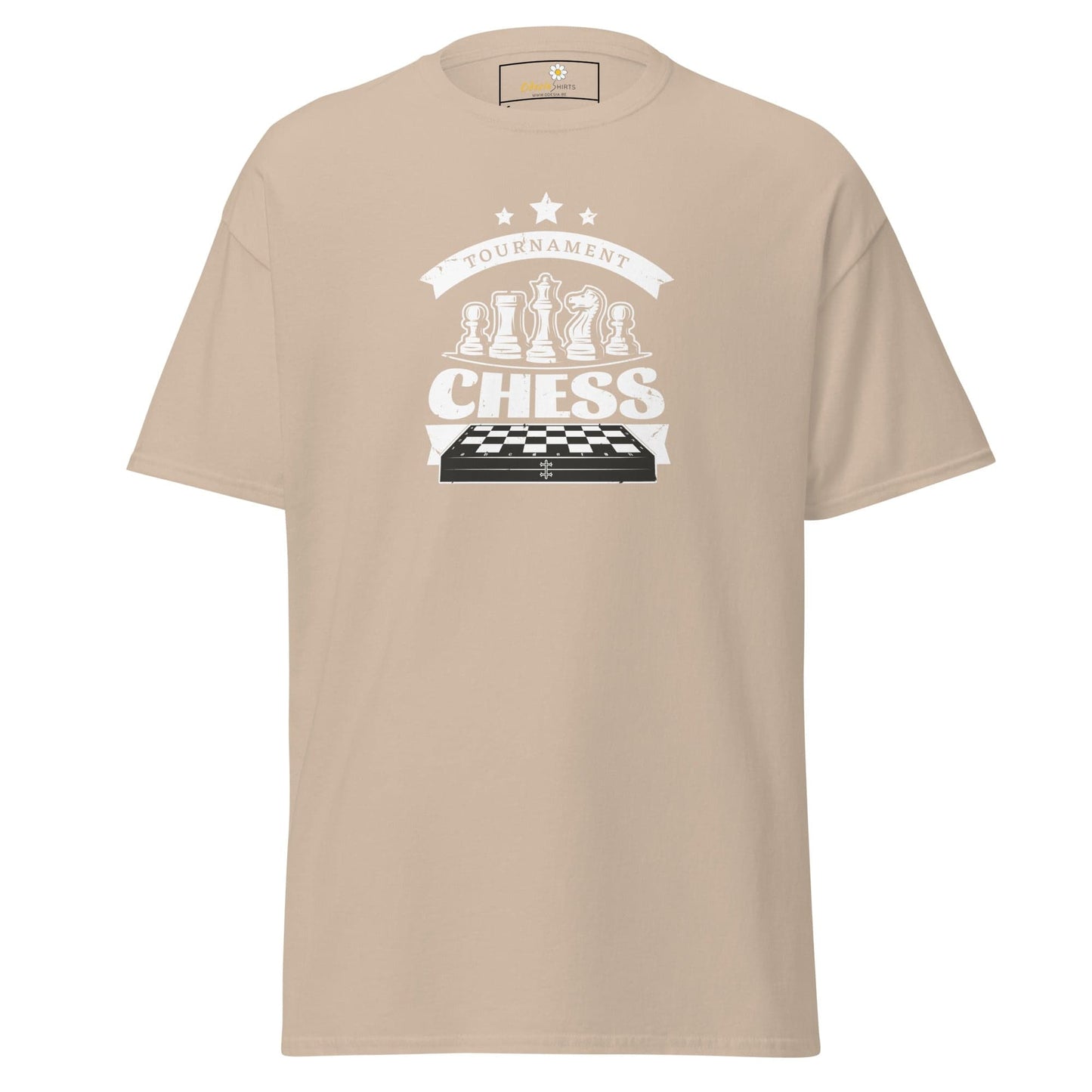 Unisex classic t-shirt - GAMERS CHESS PLAY - REGULAR - Sand / S