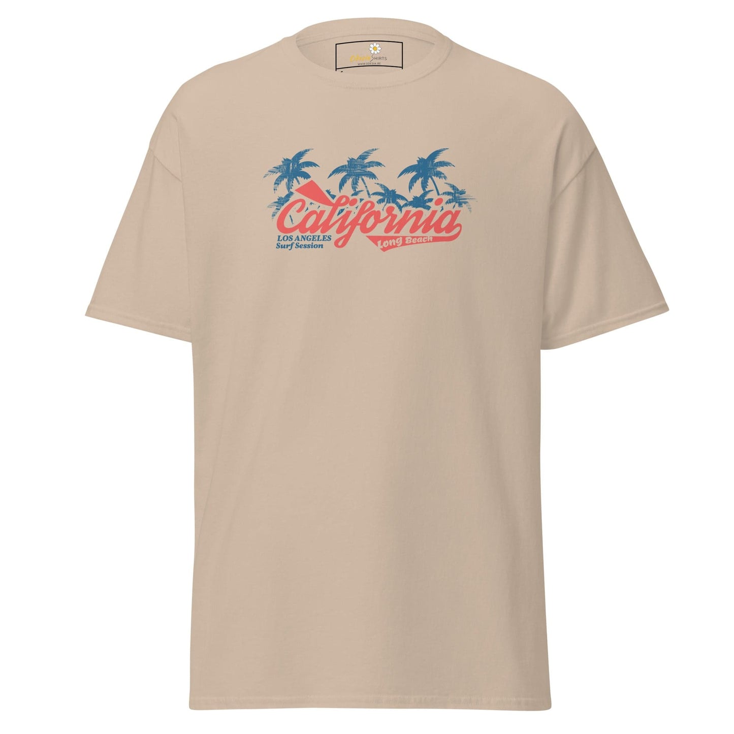 Unisex classic t-shirt - SUMMER CALIFORNIA DREAMS - REGULAR - Sand / S