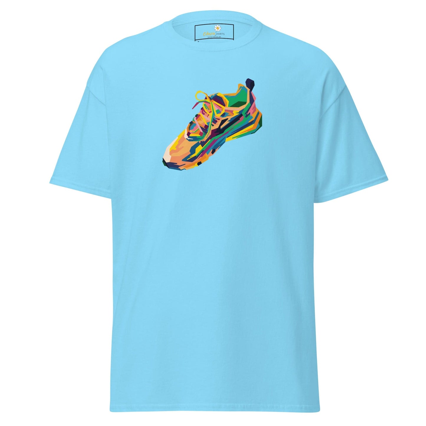 Unisex classic t-shirt - MISC SNEAKER SHOE - REGULAR - Sky / S
