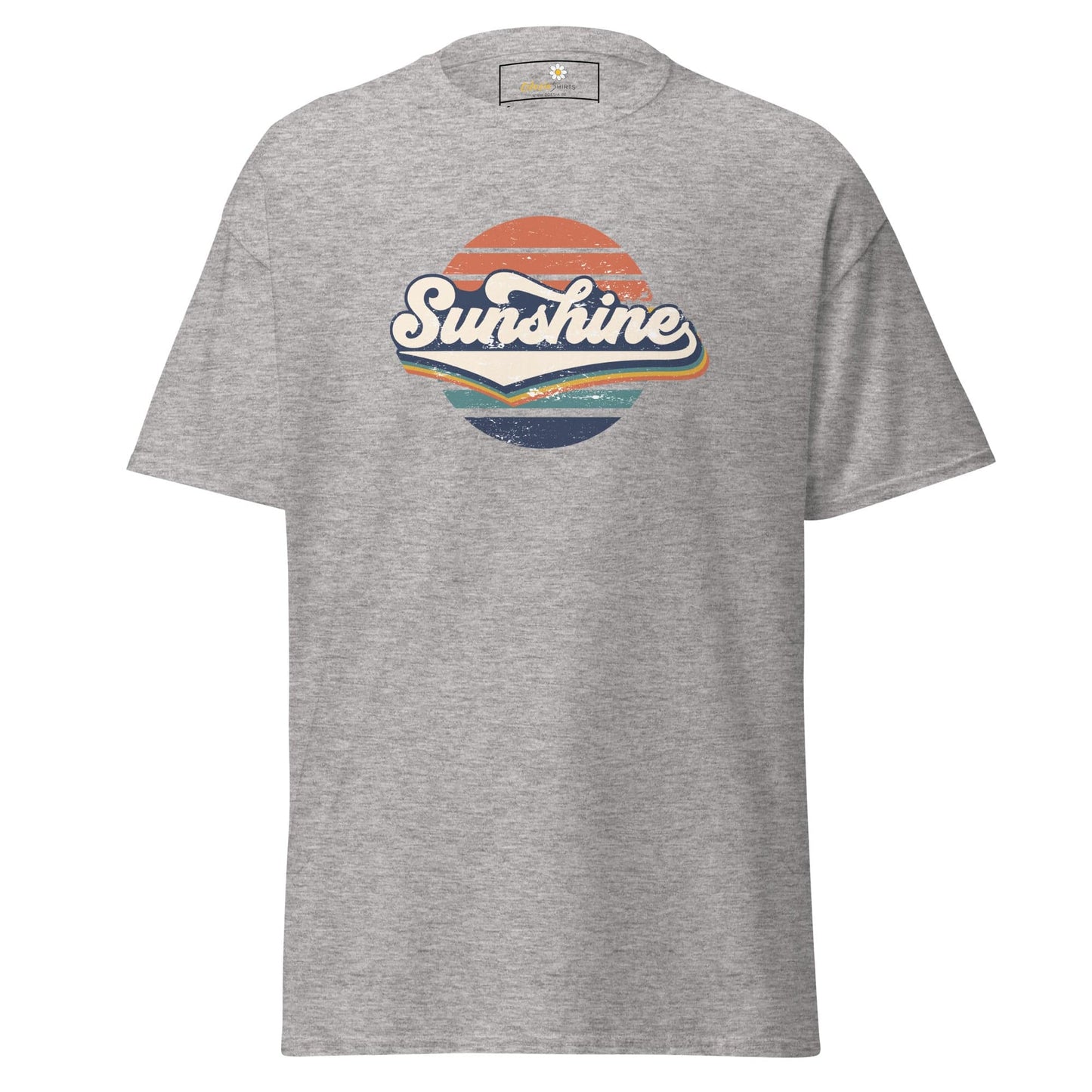 Unisex classic t-shirt - SUMMER SUNSHINE - REGULAR - Sport Grey / S