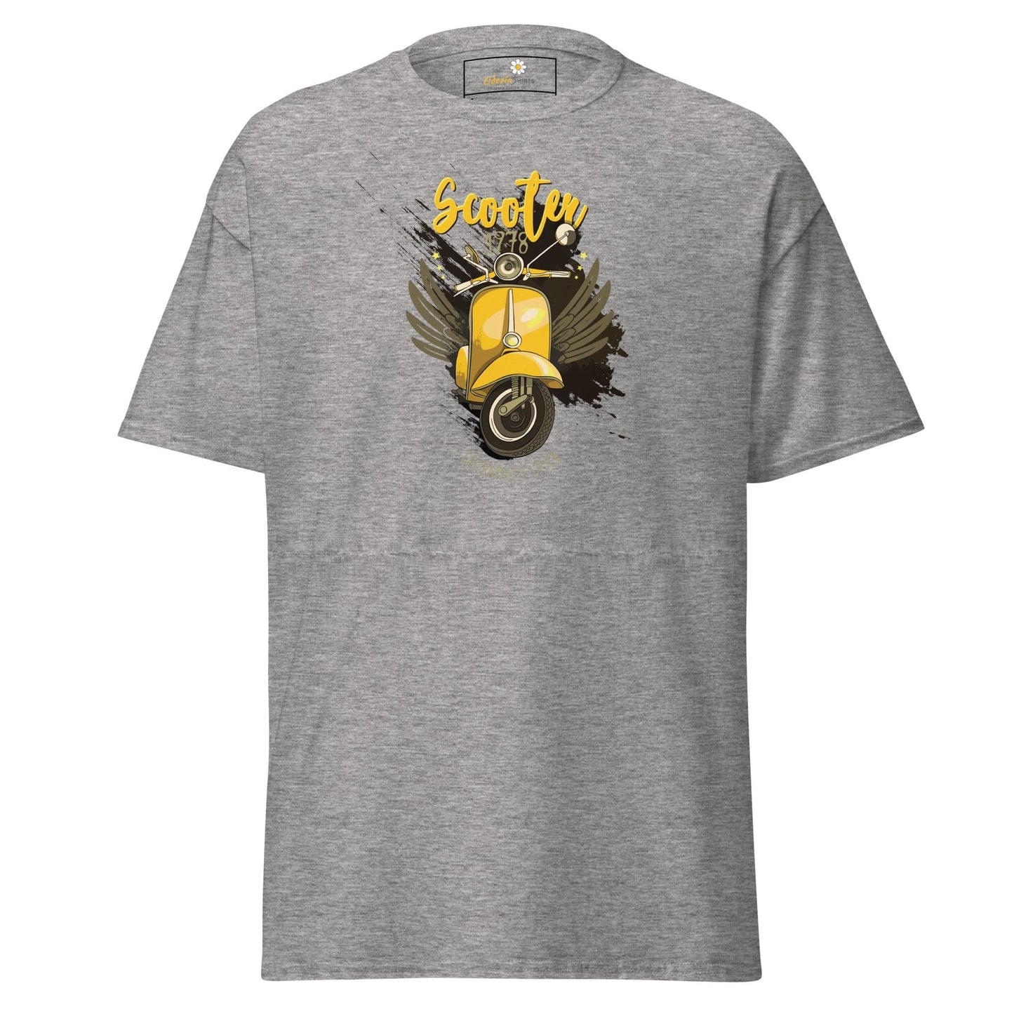 Unisex classic t-shirt - VINTAGE SCOOTER 1978 - REGULAR - Sport Grey / S