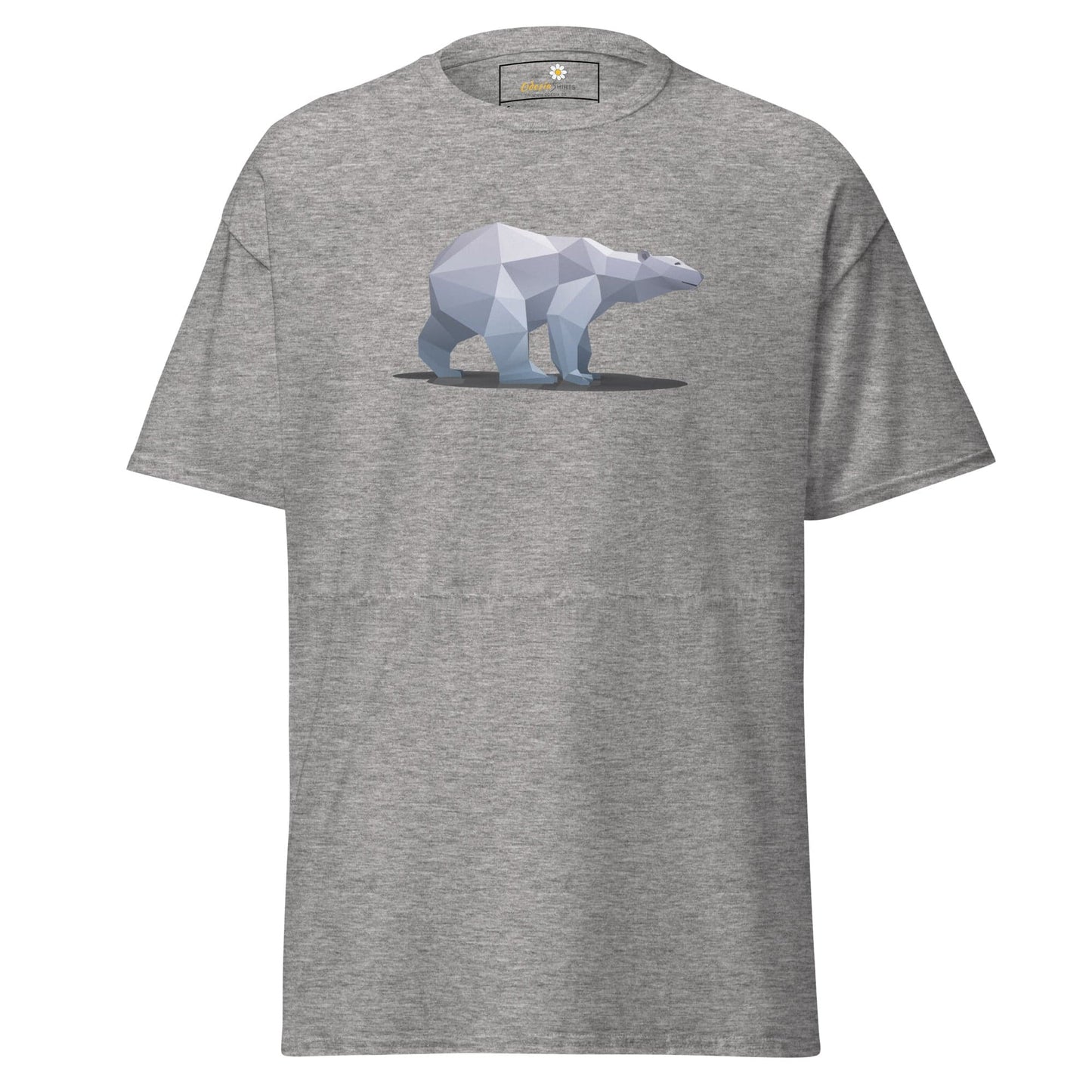 Unisex classic t-shirt - WILD LIFE ICE BEAR - REGULAR - Sport Grey / S