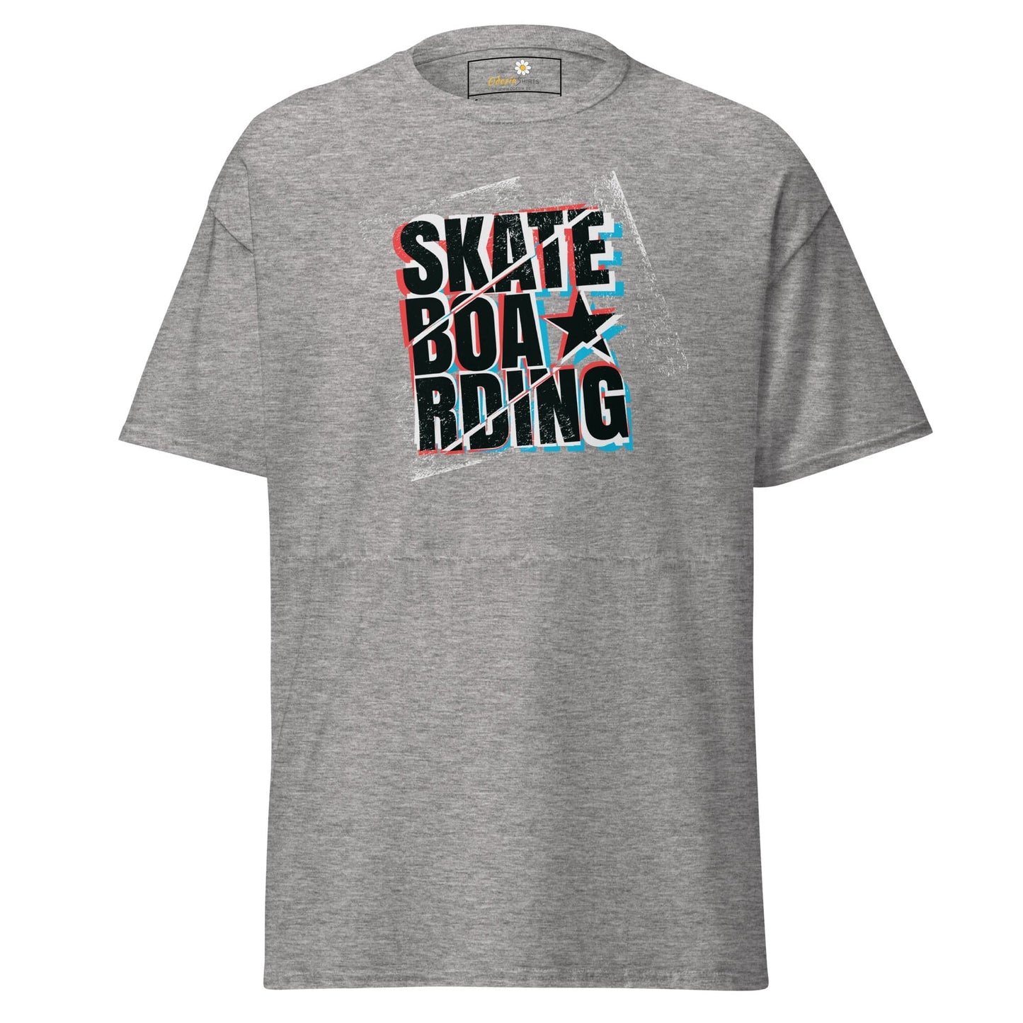 Unisex classic t-shirt - URBAN SPORT SKATEBOARDING - REGULAR - Sport Grey / S