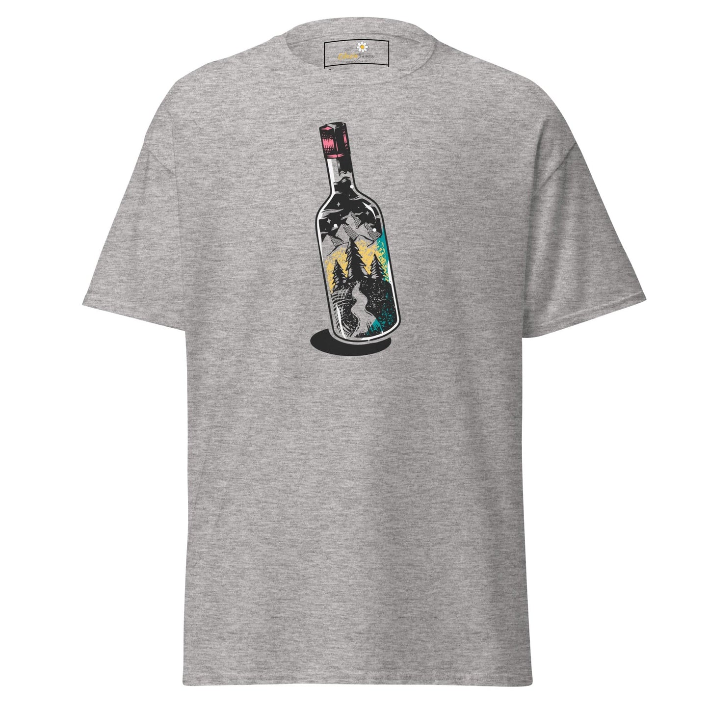 Unisex classic t-shirt - FANTASY LIGHT BOTTLE - REGULAR - Sport Grey / S