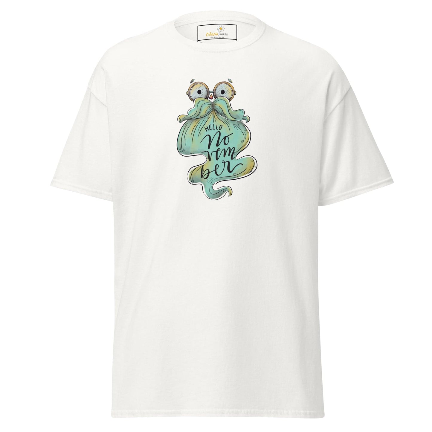 Unisex classic t-shirt - FUN HELLO NOVEMBER - REGULAR - White / S
