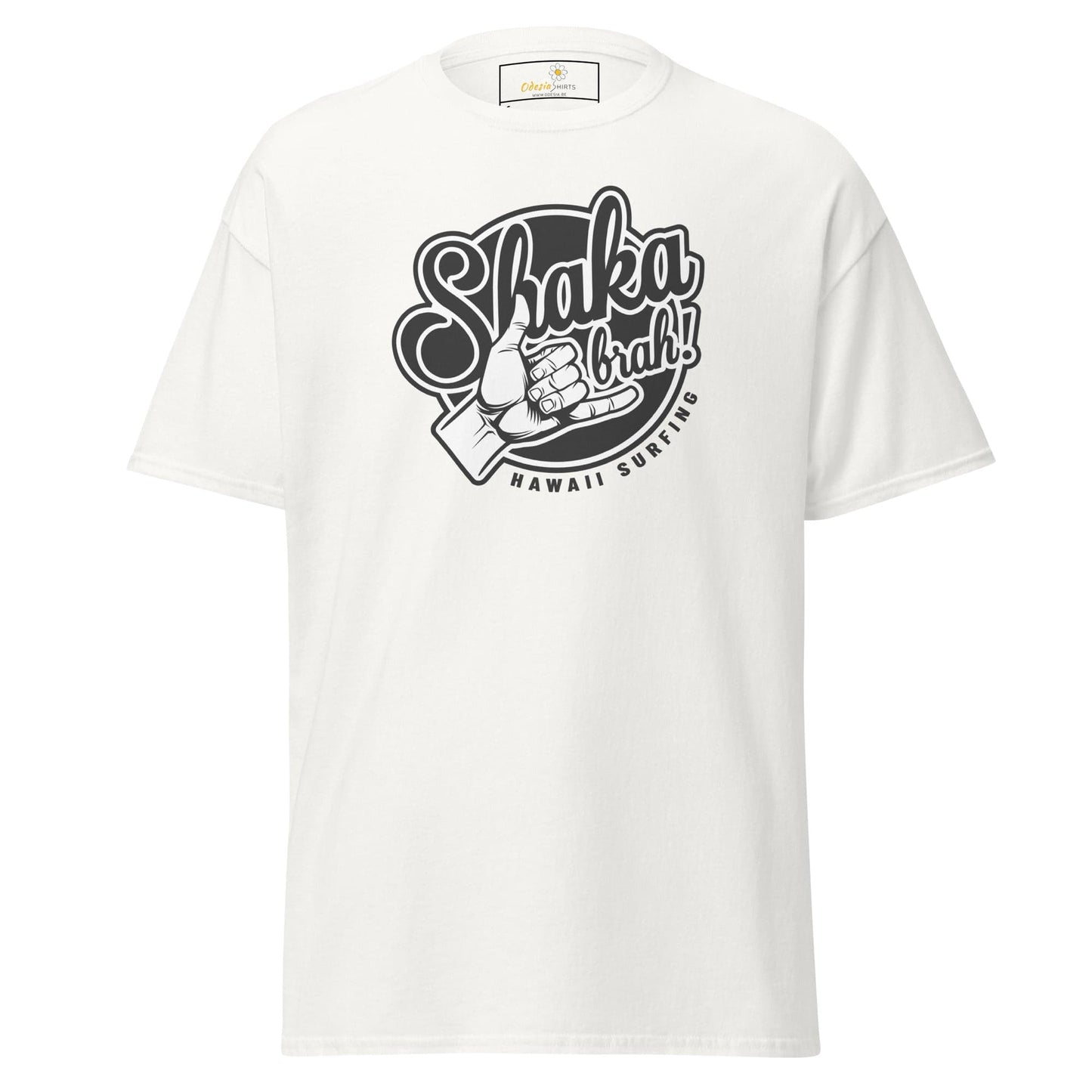 Unisex classic t-shirt - MYSTIC SHAKA BRAH - REGULAR - White / S
