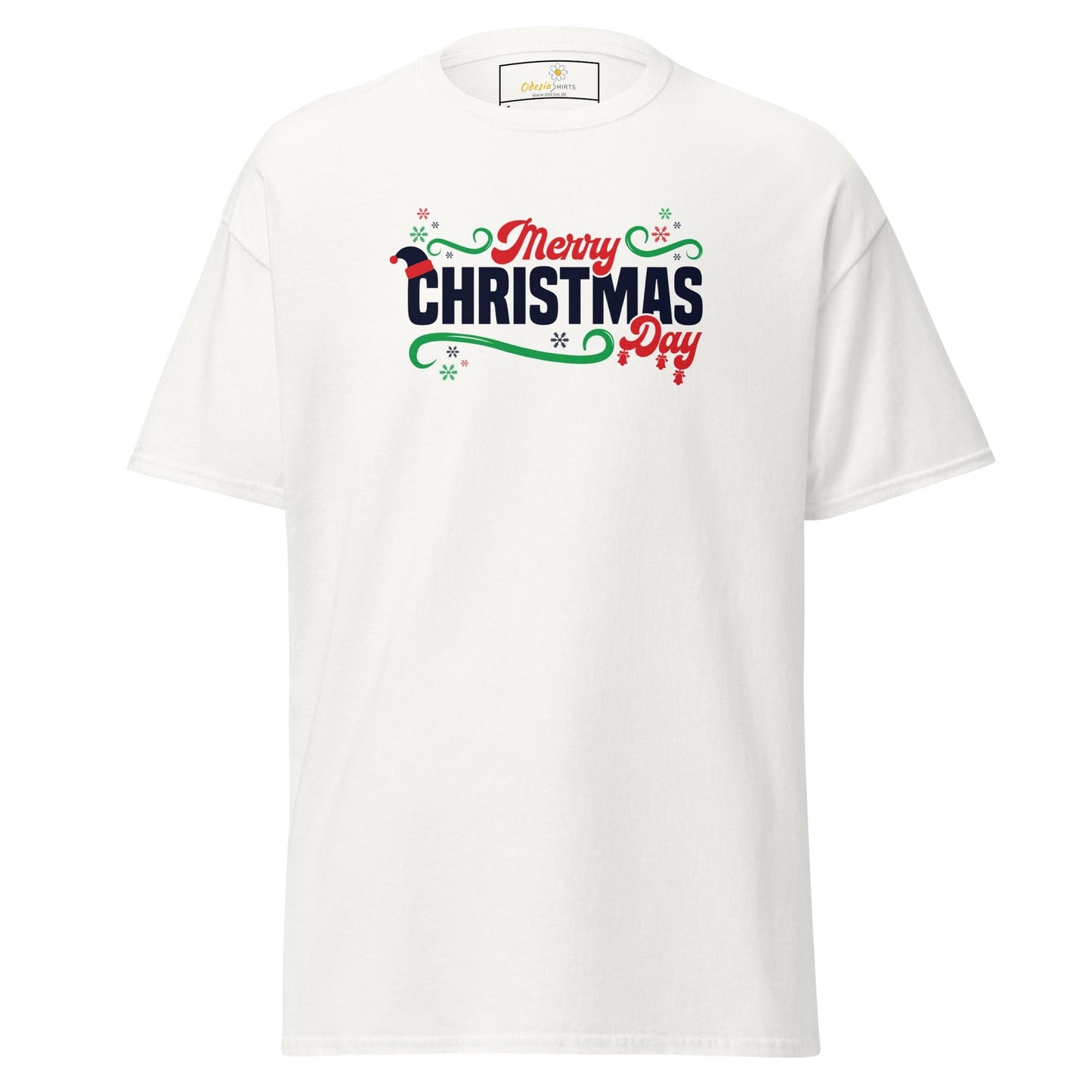 Unisex classic t-shirt - SEASONAL MERRY CHRISTMAS - REGULAR - White / S