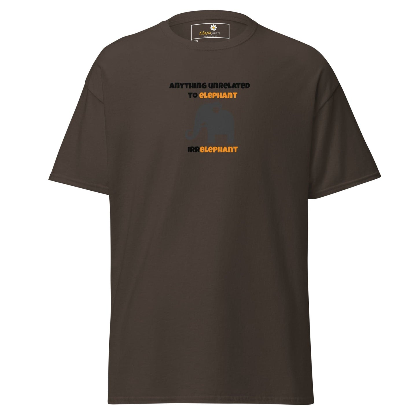 T-shirt Design Tee • Men / Women • [2xl-5xl] - Dark Chocolate / 2xl
