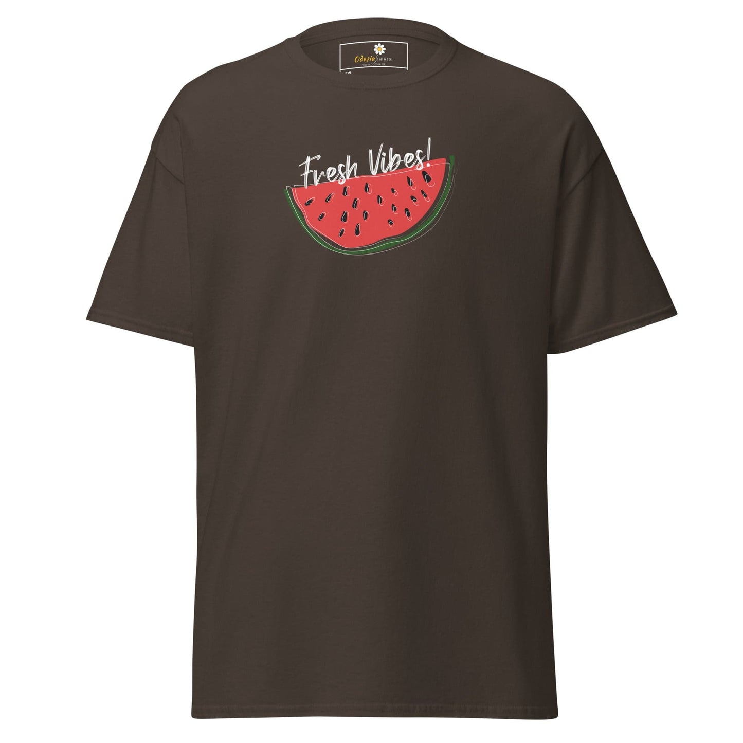 T-shirt Design Tee • Men / Women • [2xl-5xl] - Dark Chocolate / 2xl